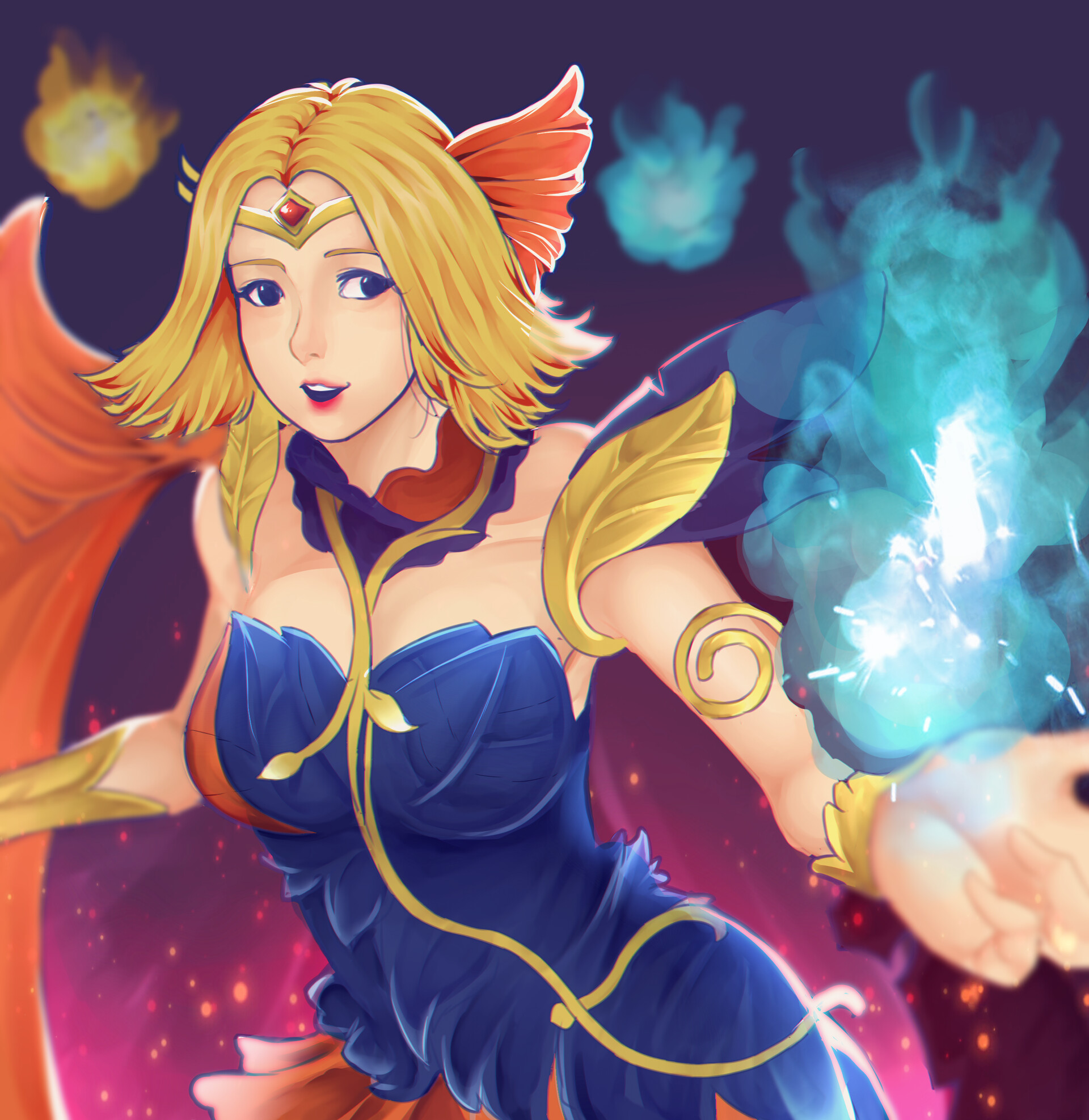 Artstation Lunox Ash Blossom Fanart Nannoeri 21