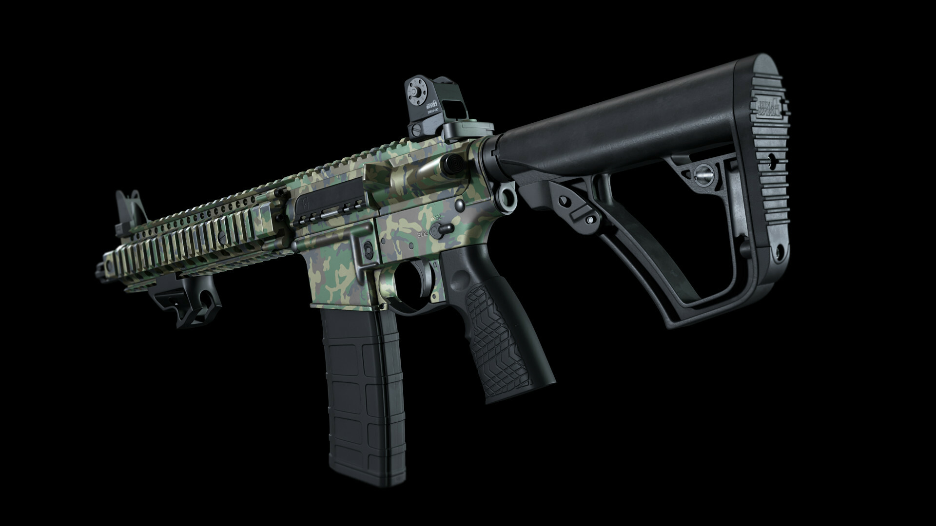Frederico Carneiro Daniel Defense Mk18 High Poly