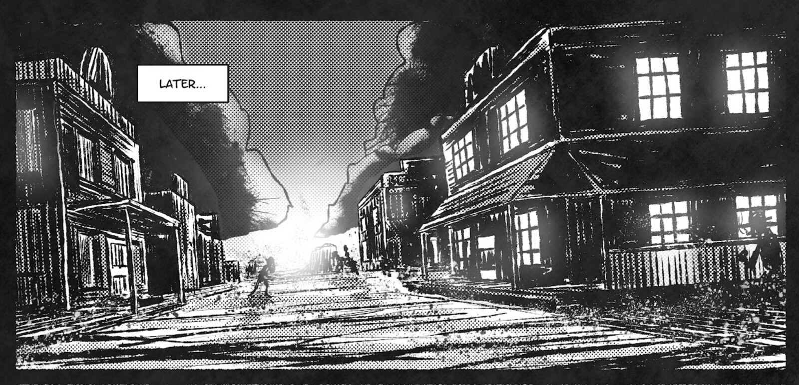 Panel from Give Up the Ghost.