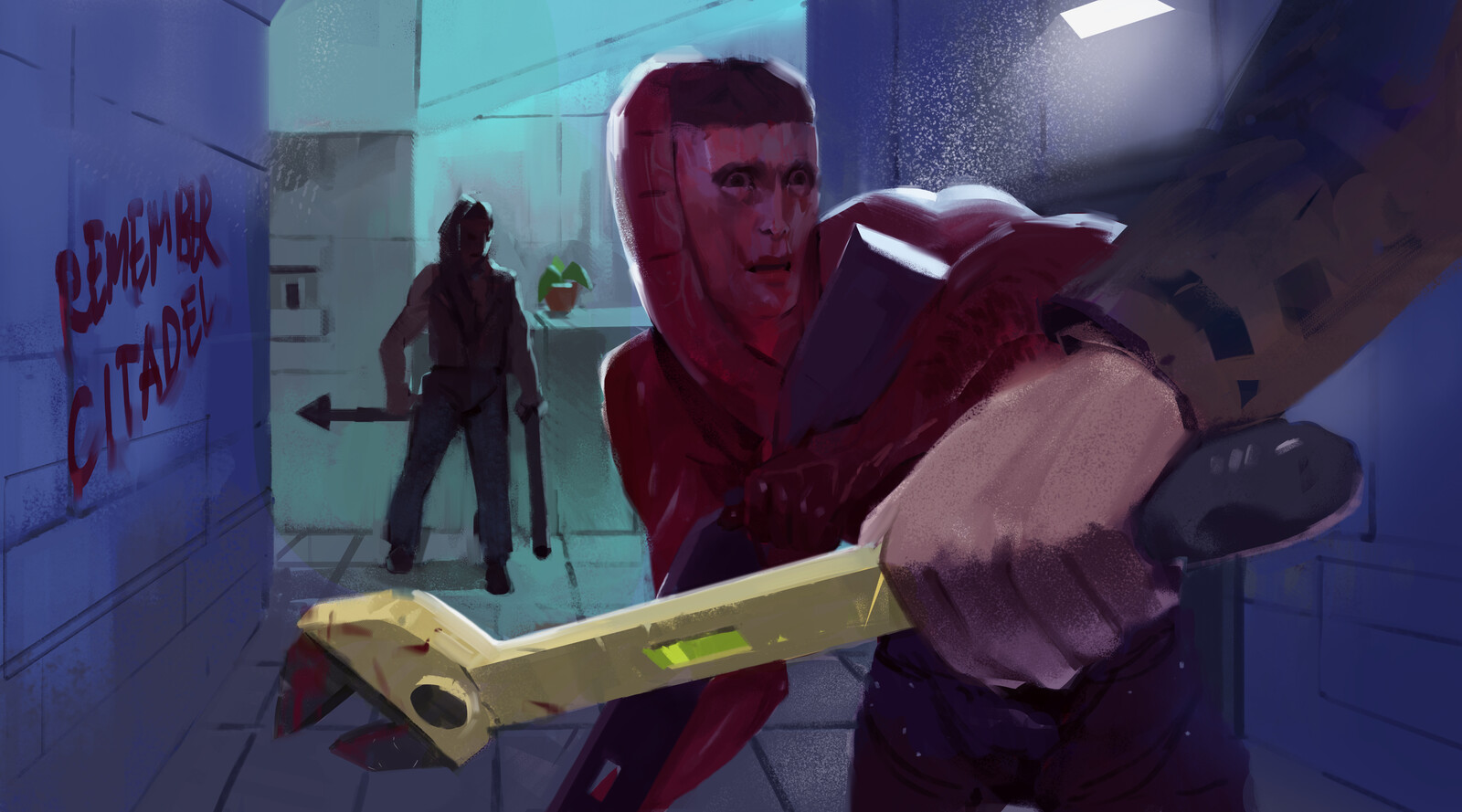 Artstation System Shock 2 Medsci Jenya Lefter