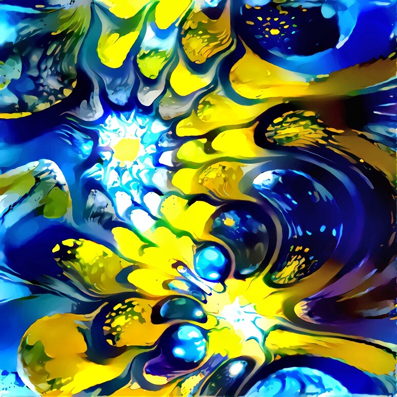 ArtStation - Blue and Yellow Magic Innovation