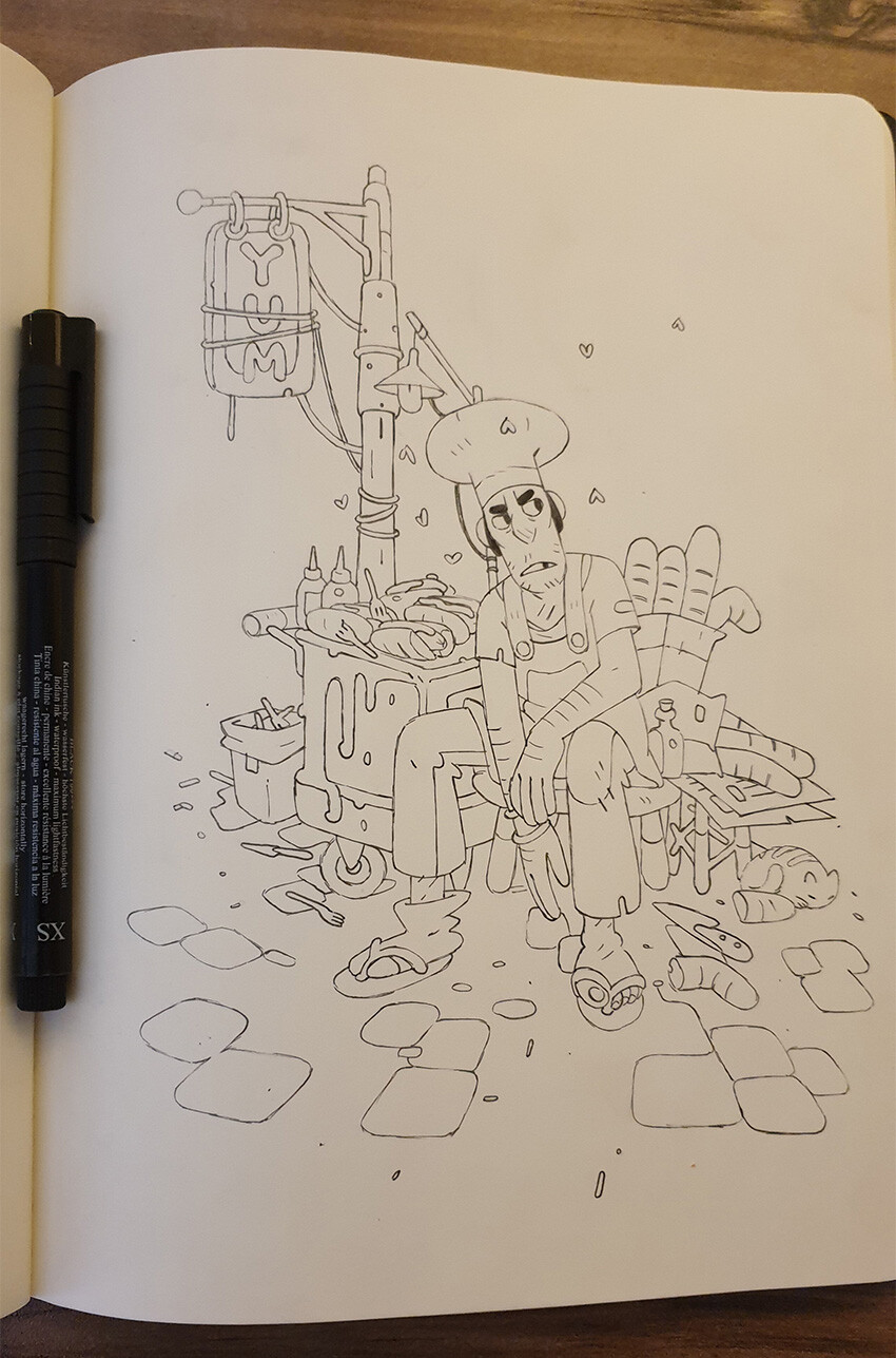 Sandwich maker! Ink