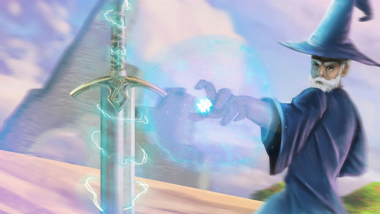 ArtStation - Merlin (The legend of King Arthur challenge)