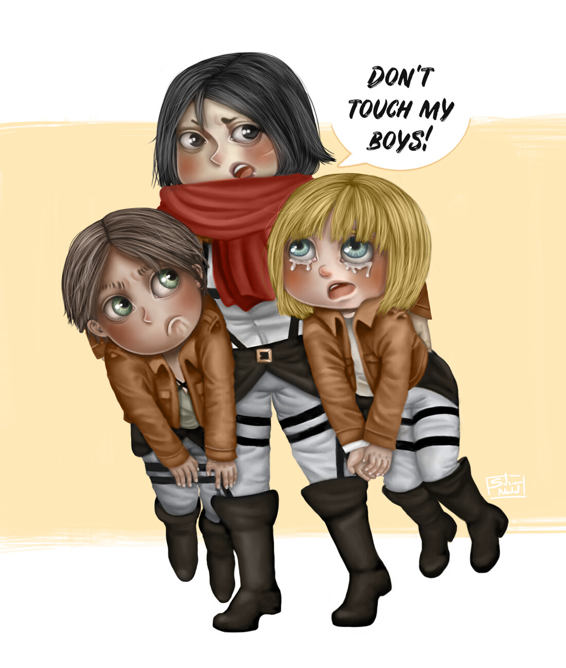 Silvia Nadal See more ideas about attack on titan, titans, attack on titan art. none