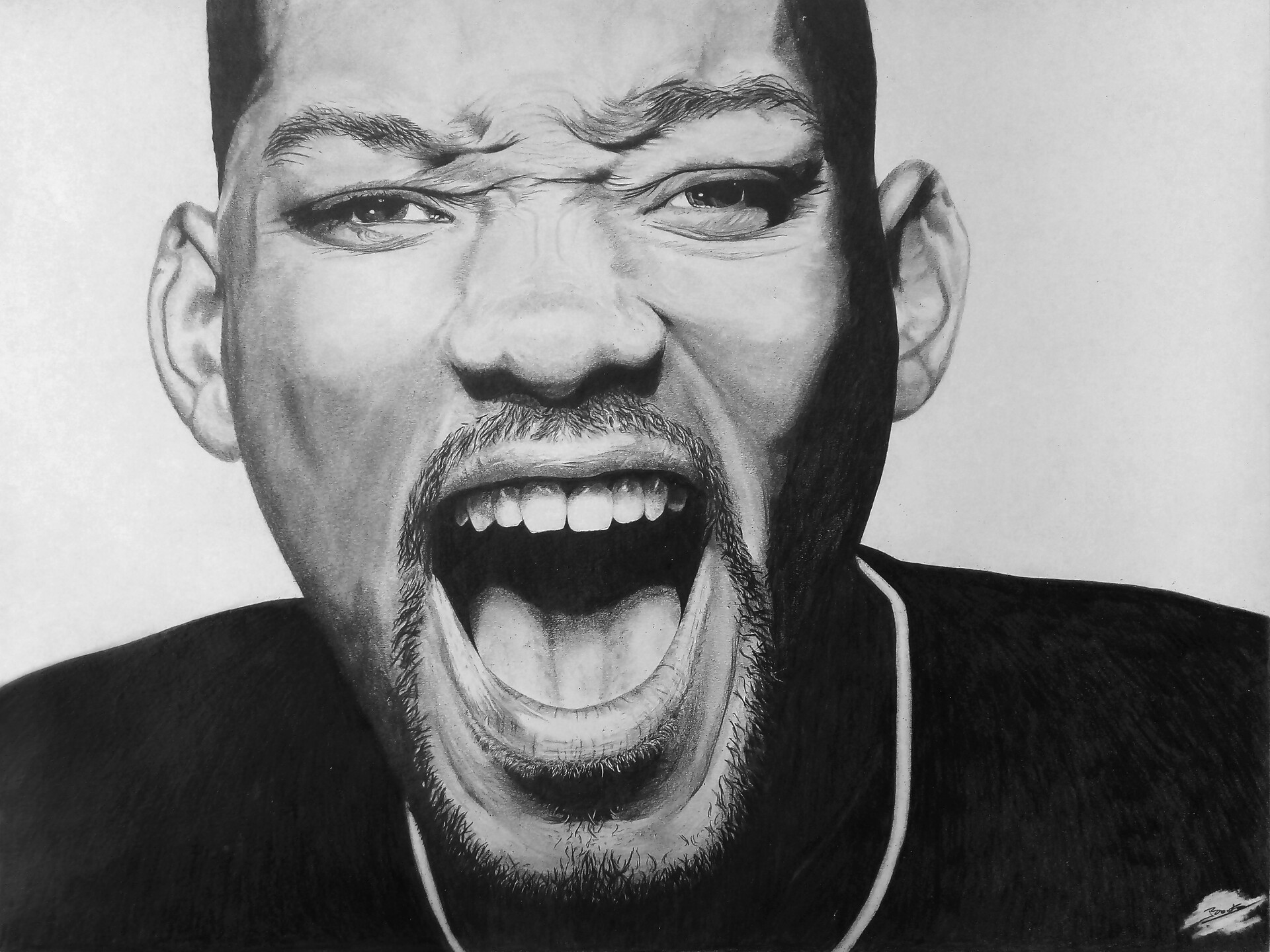 ArtStation - Portrait of Will Smith