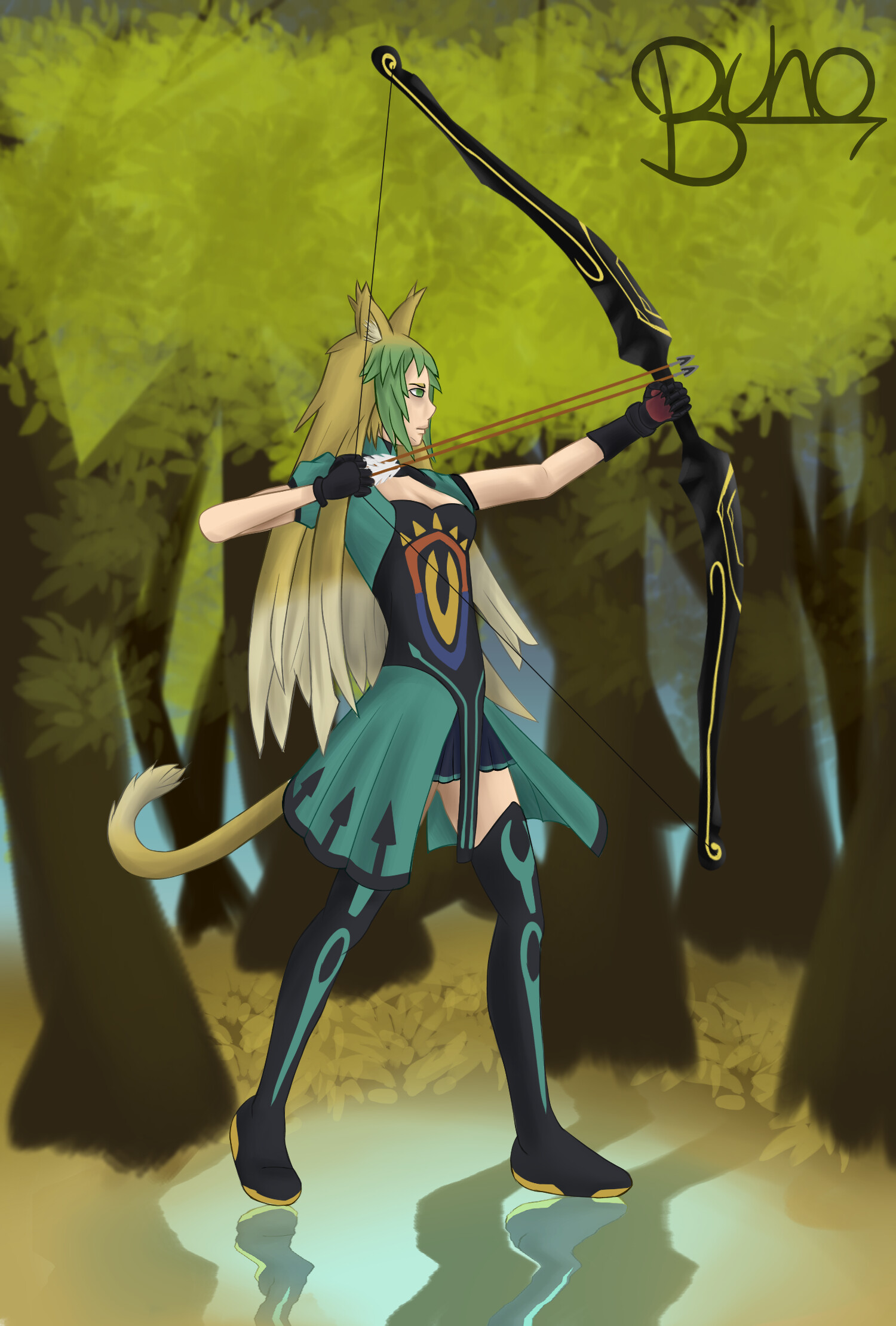 ArtStation - Atalanta, de Fate/Apocrypha/Atalanta, by Fate / Apocrypha