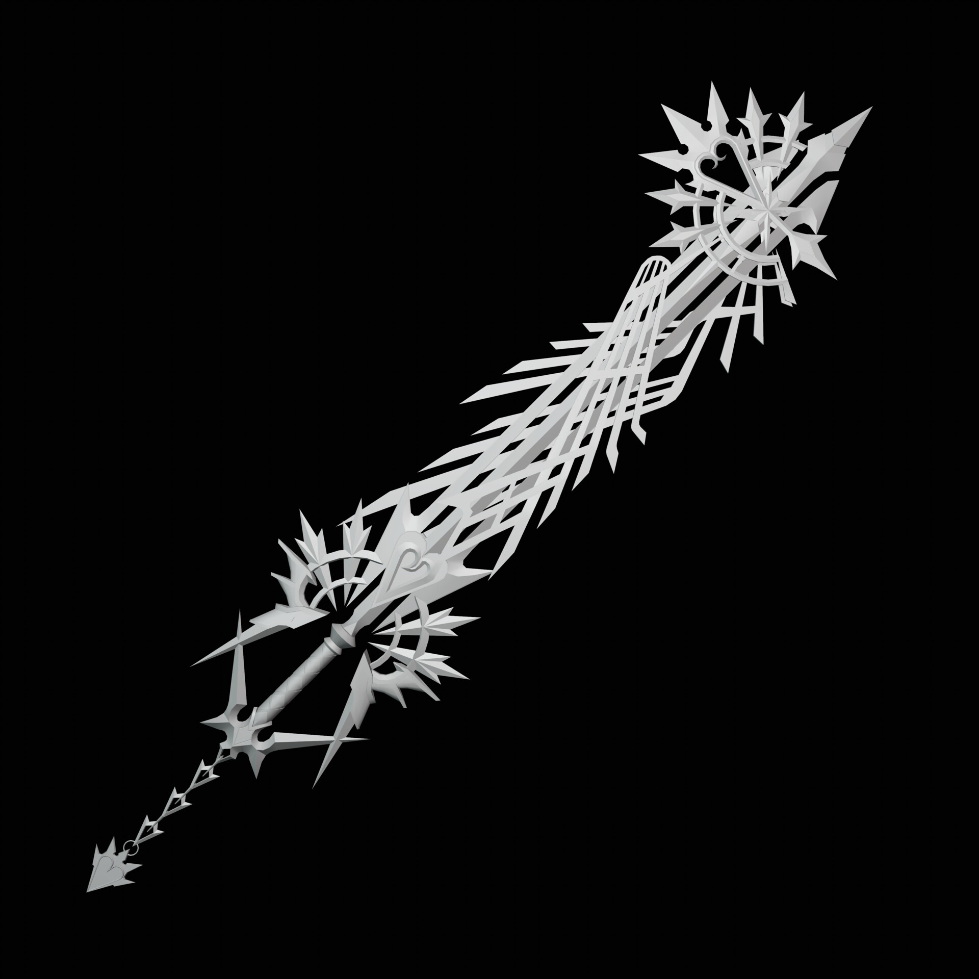 Artstation Low Poly Ultima Weapon Keyblade Kingdom Hearts Iii Rommy Tan It is one of the most powerful keyblades. low poly ultima weapon keyblade kingdom
