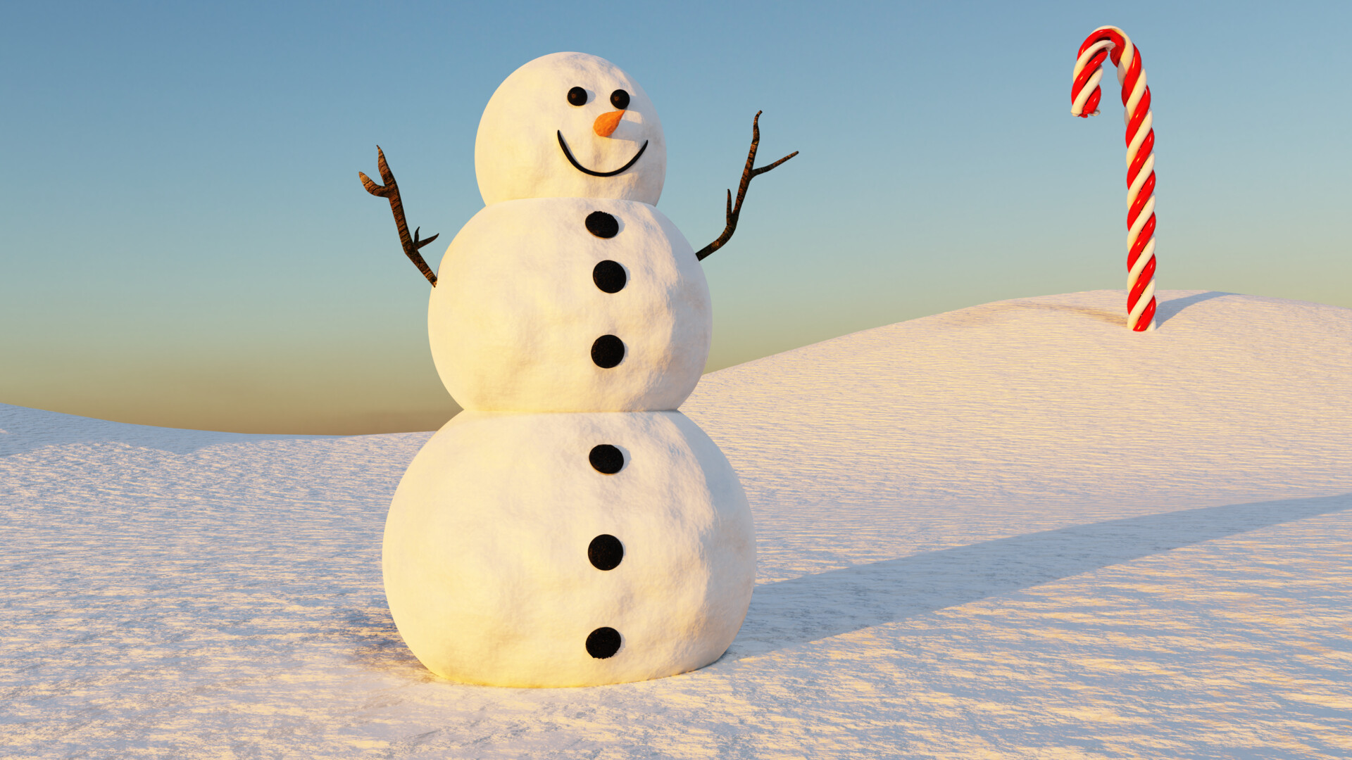 ArtStation Snowman ArtStation Snowman