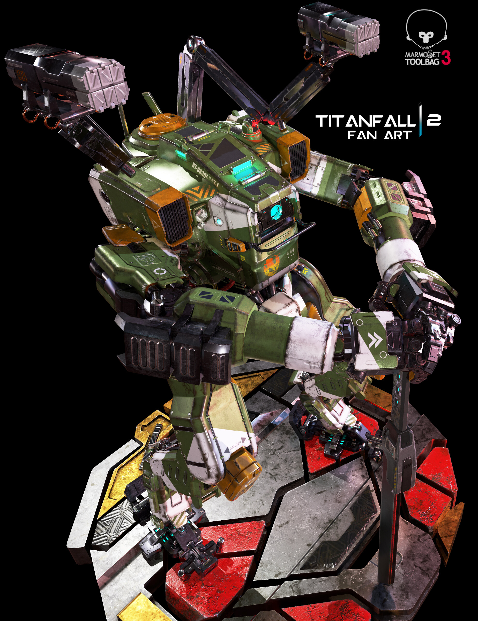 Artstation Titanfall 2 Fan Art Bt 7274 Rhittik Garg Artstation Titanfall 2 Fan Art Bt 7274 Rhittik Garg