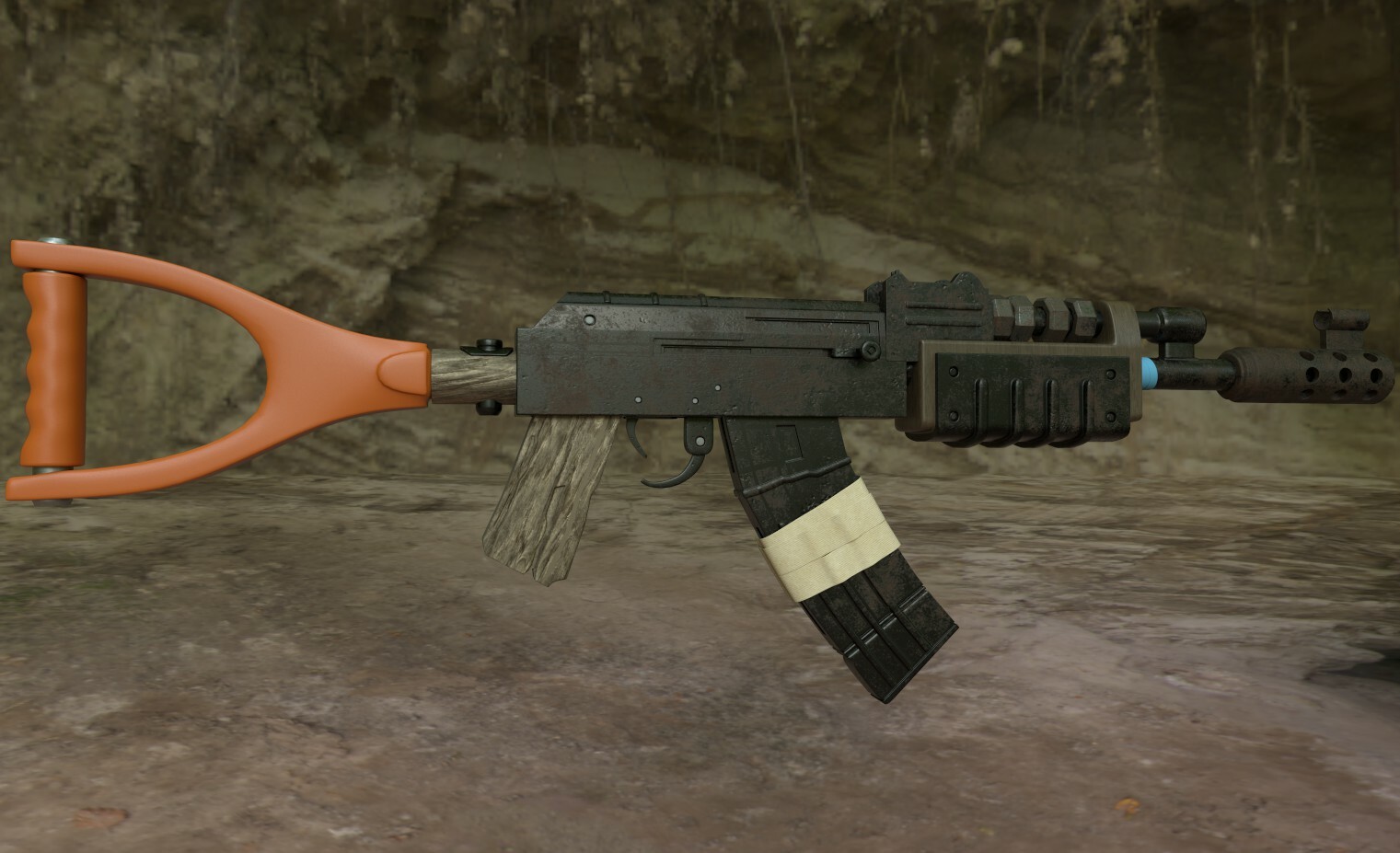 ArtStation - AK 47 From Rust, Anatoly Tailakov