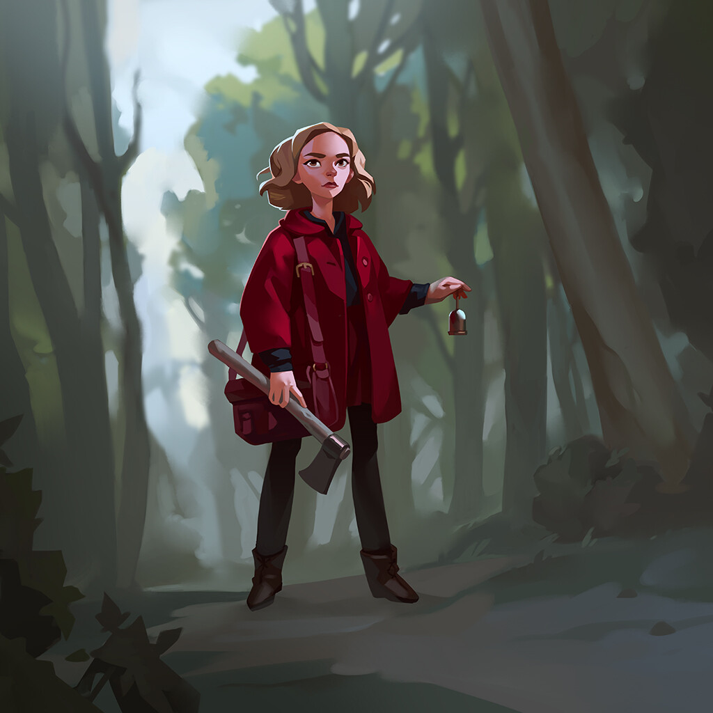 artstation chilling adventures of sabrina fan art yulia gasnikova chilling adventures of sabrina fan art