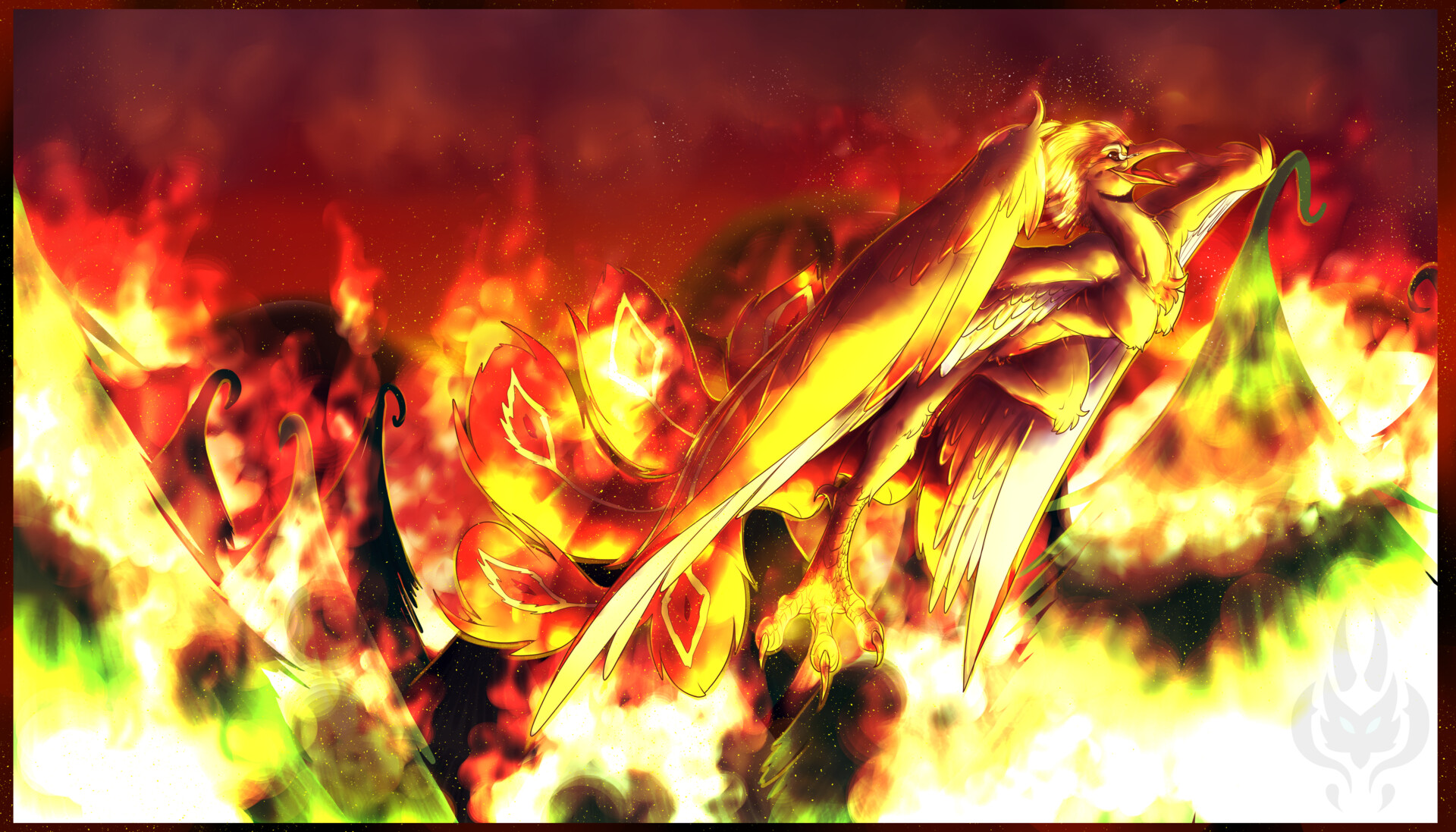 ArtStation White Rhythmic Wind fire