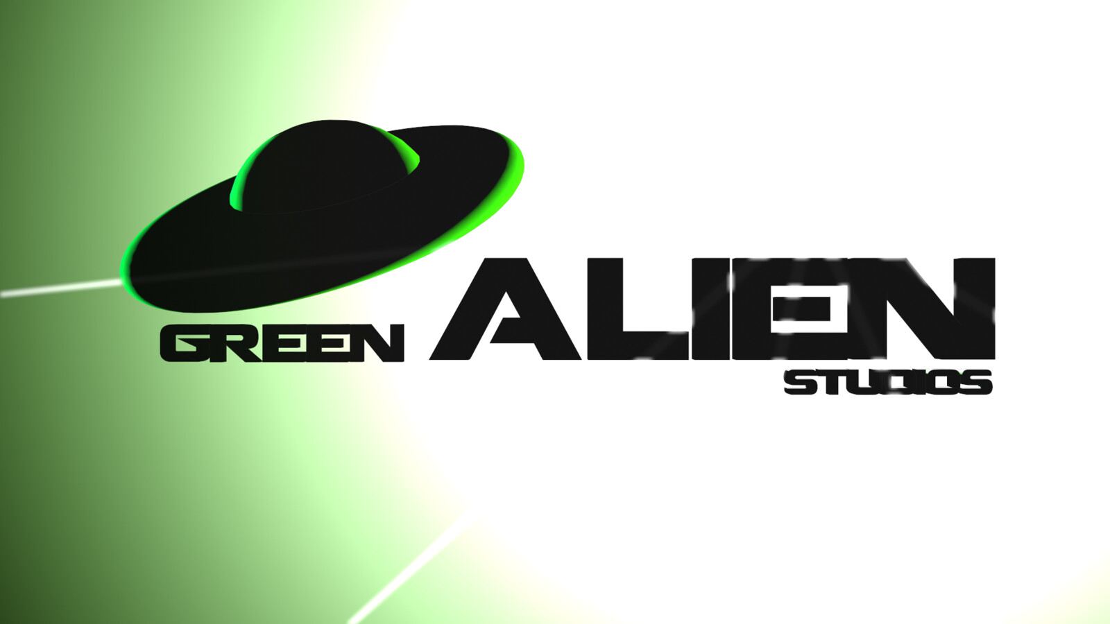 Artstation Green Alien Studios Logo Andrew Vanderhout