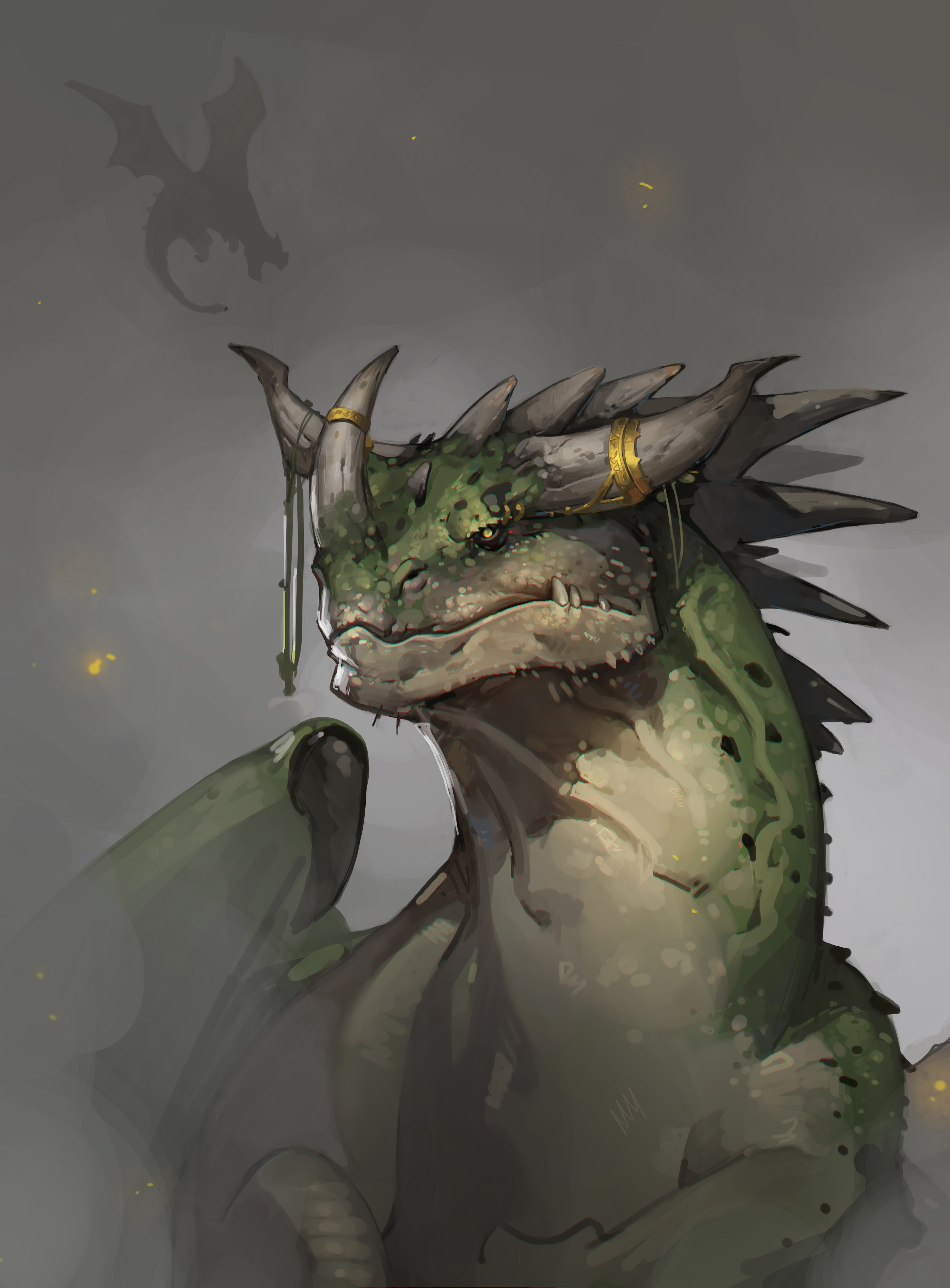 ArtStation - Green Dragon