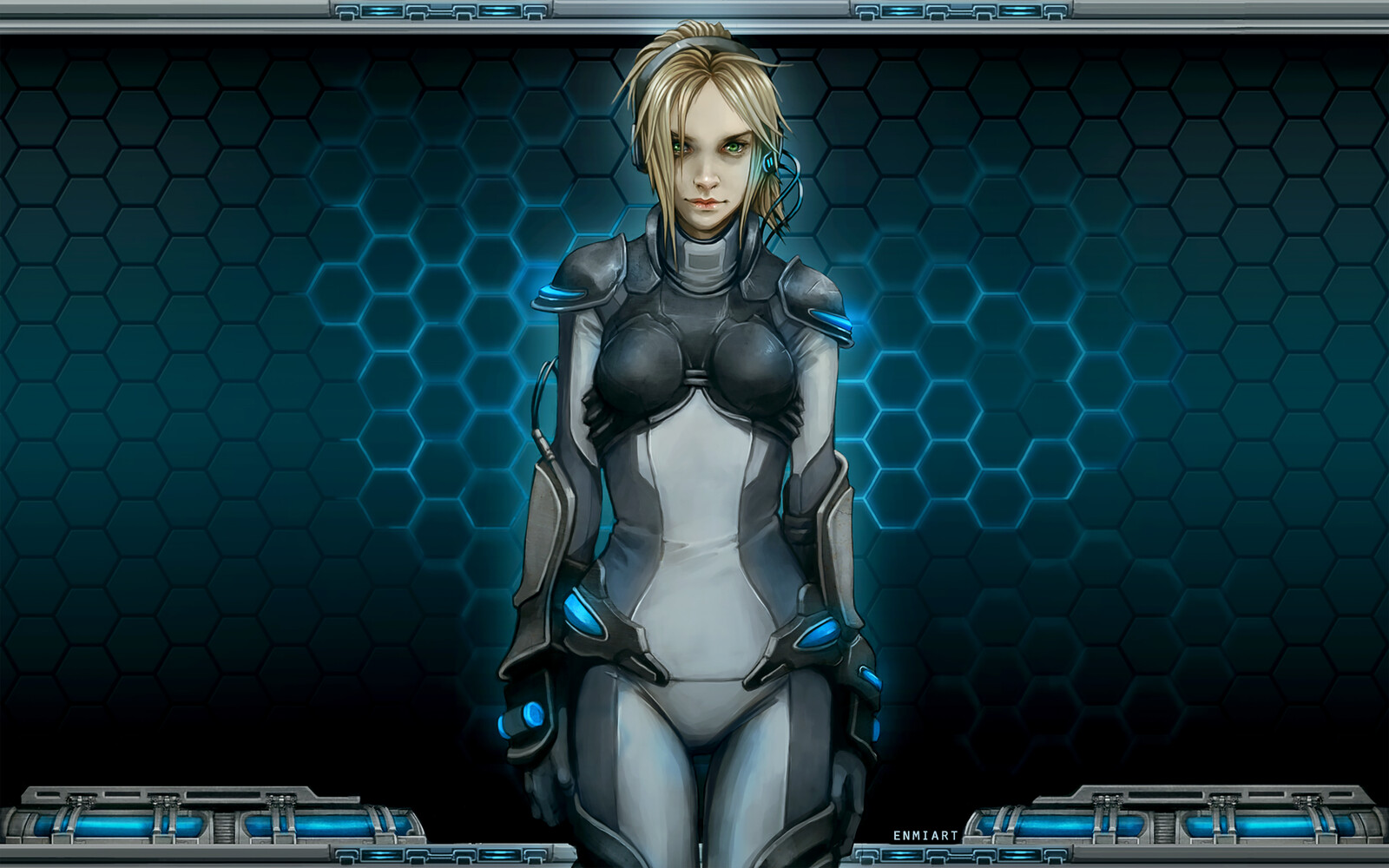 Wallpaper commissioned by pro Starcraft player Dayshi.