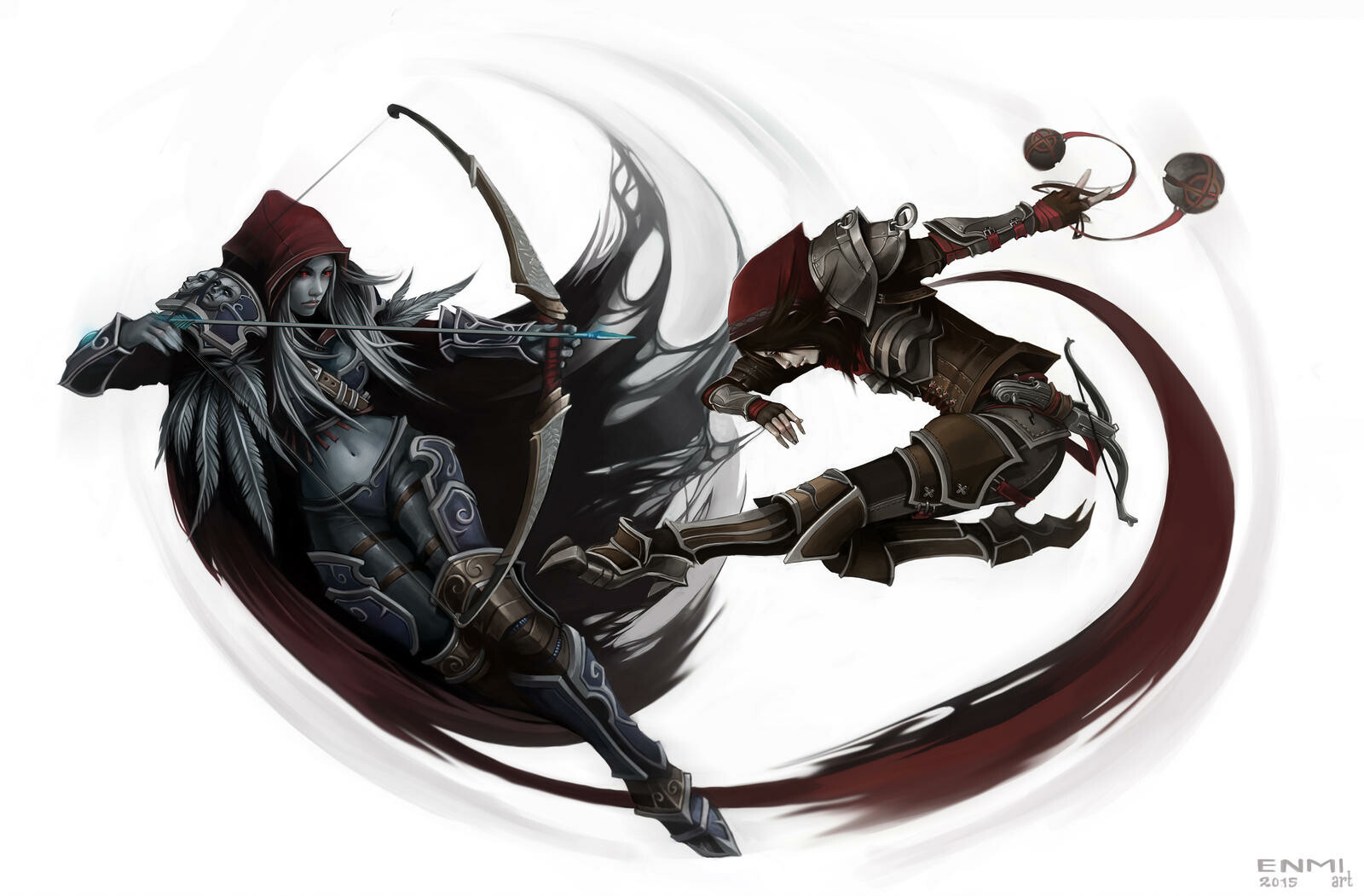 Entry for an art contest hosted by Blizzard in 2015.