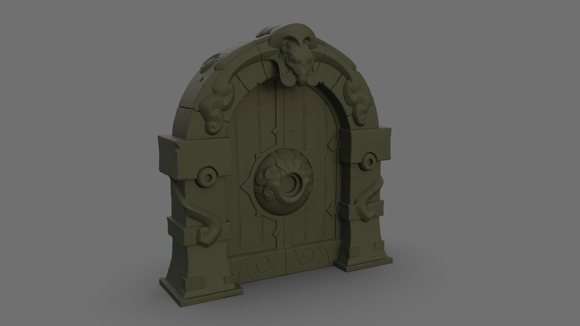 Artstation Gate Alexey Malyshev