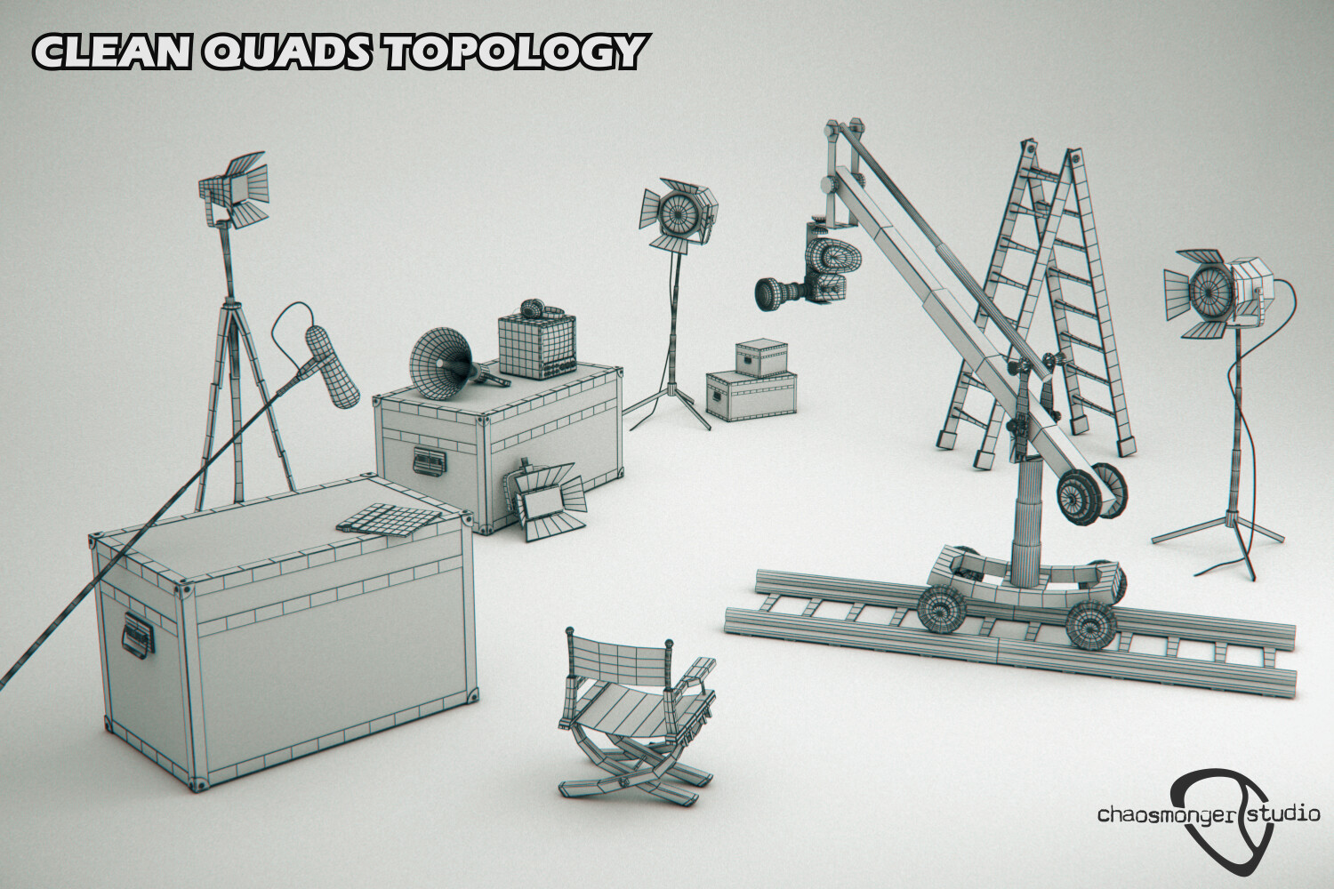 Filmset Props 3D model