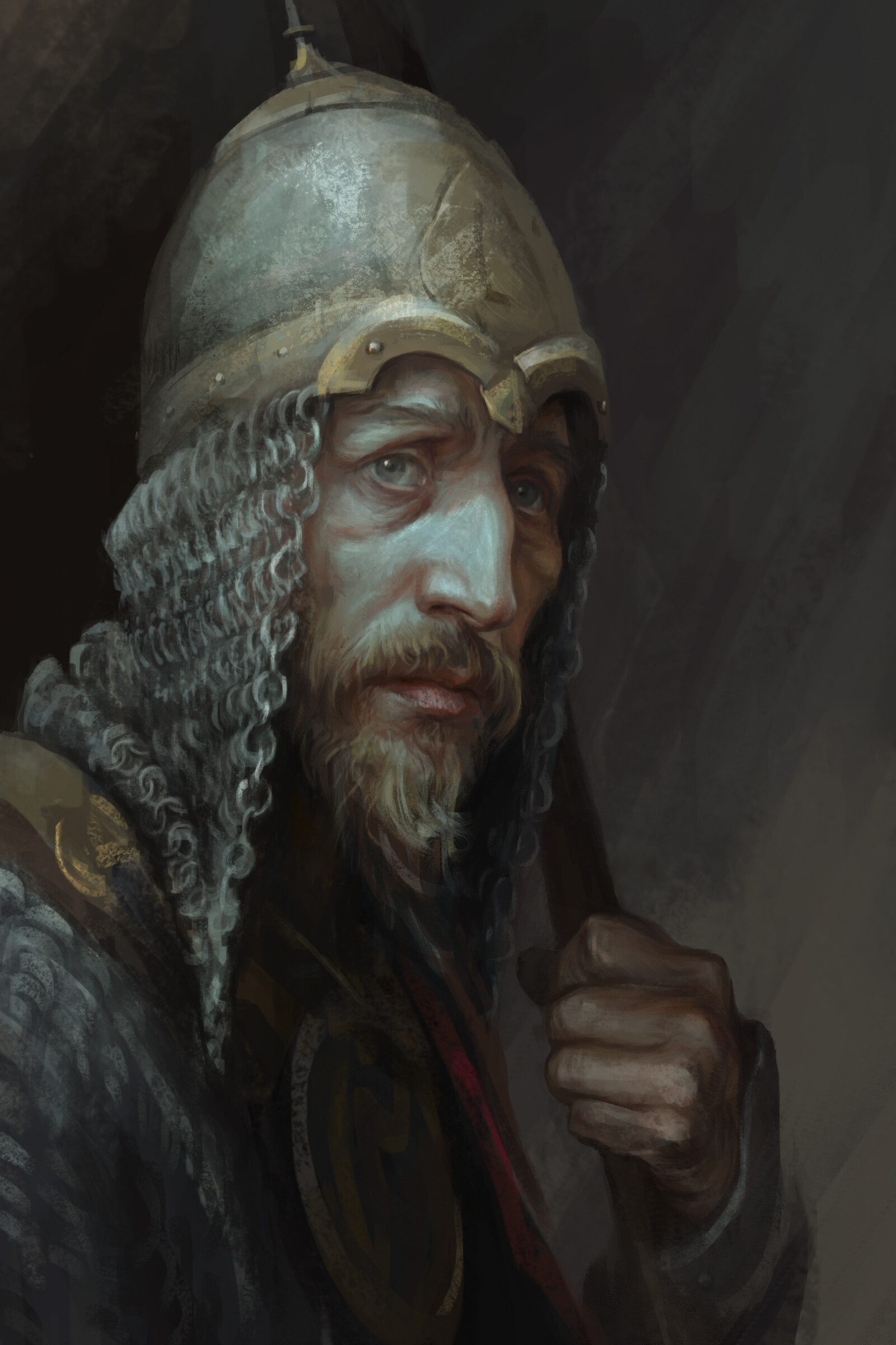 ArtStation - Warrior portrait