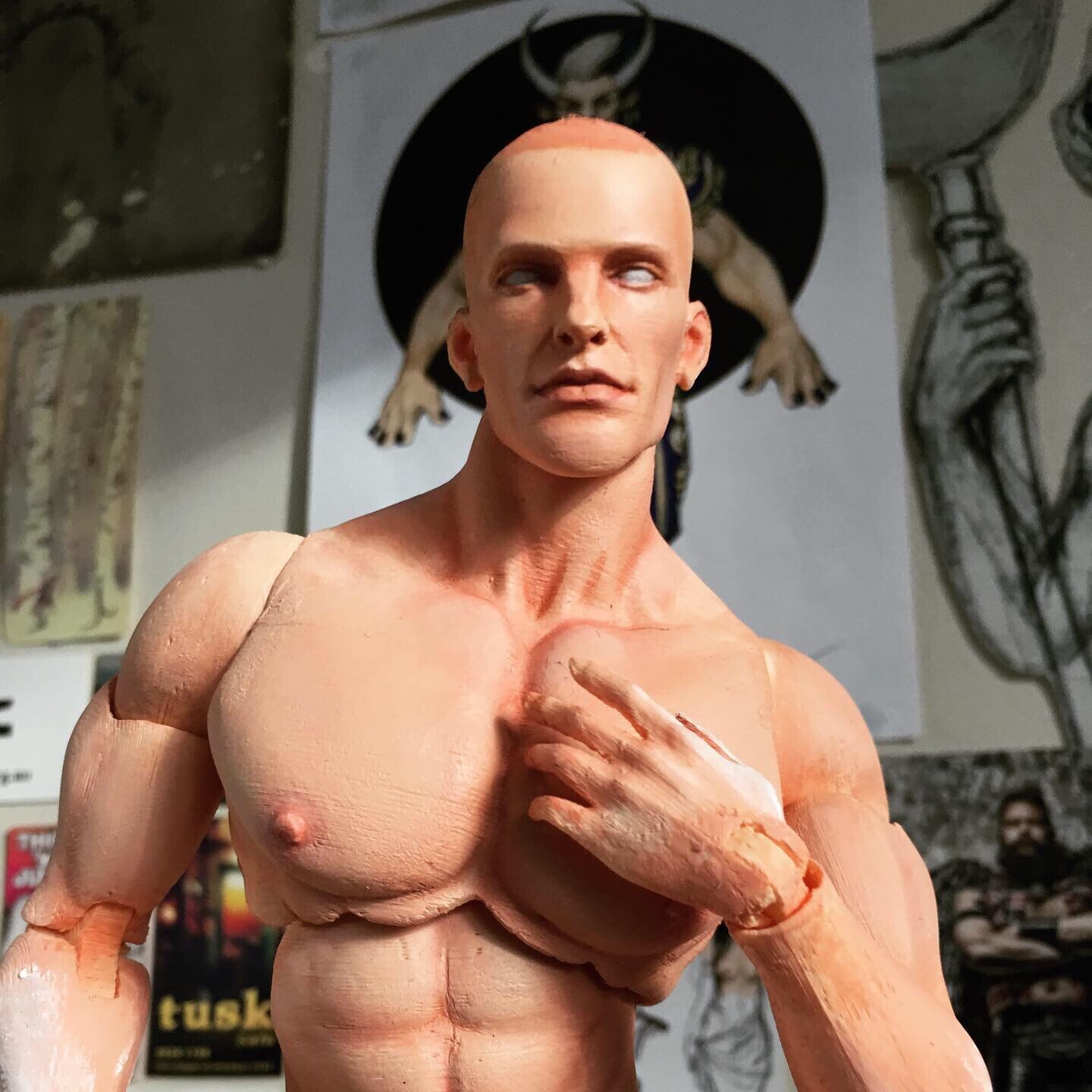 Artstation Nude Male Action Figure Thomas Pease
