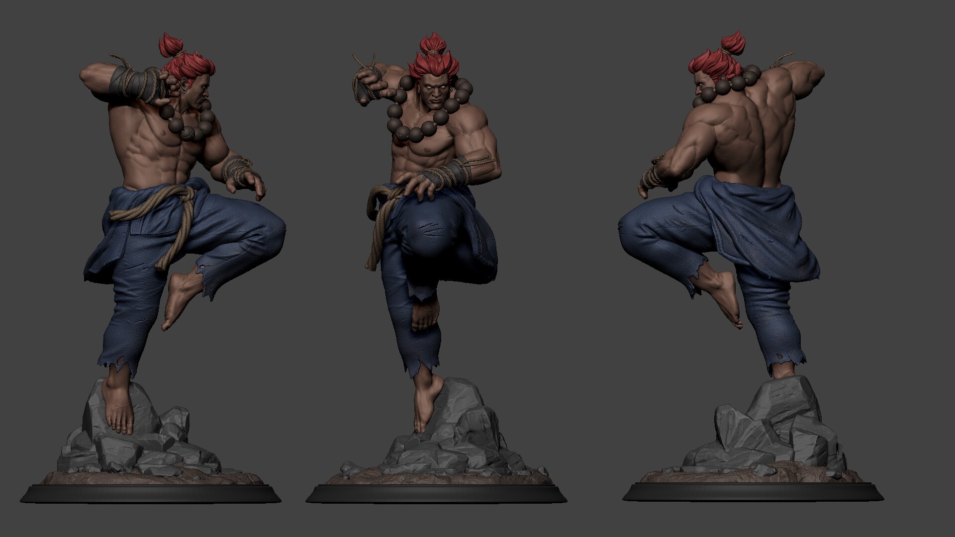 ArtStation - Akuma - Street Fighter