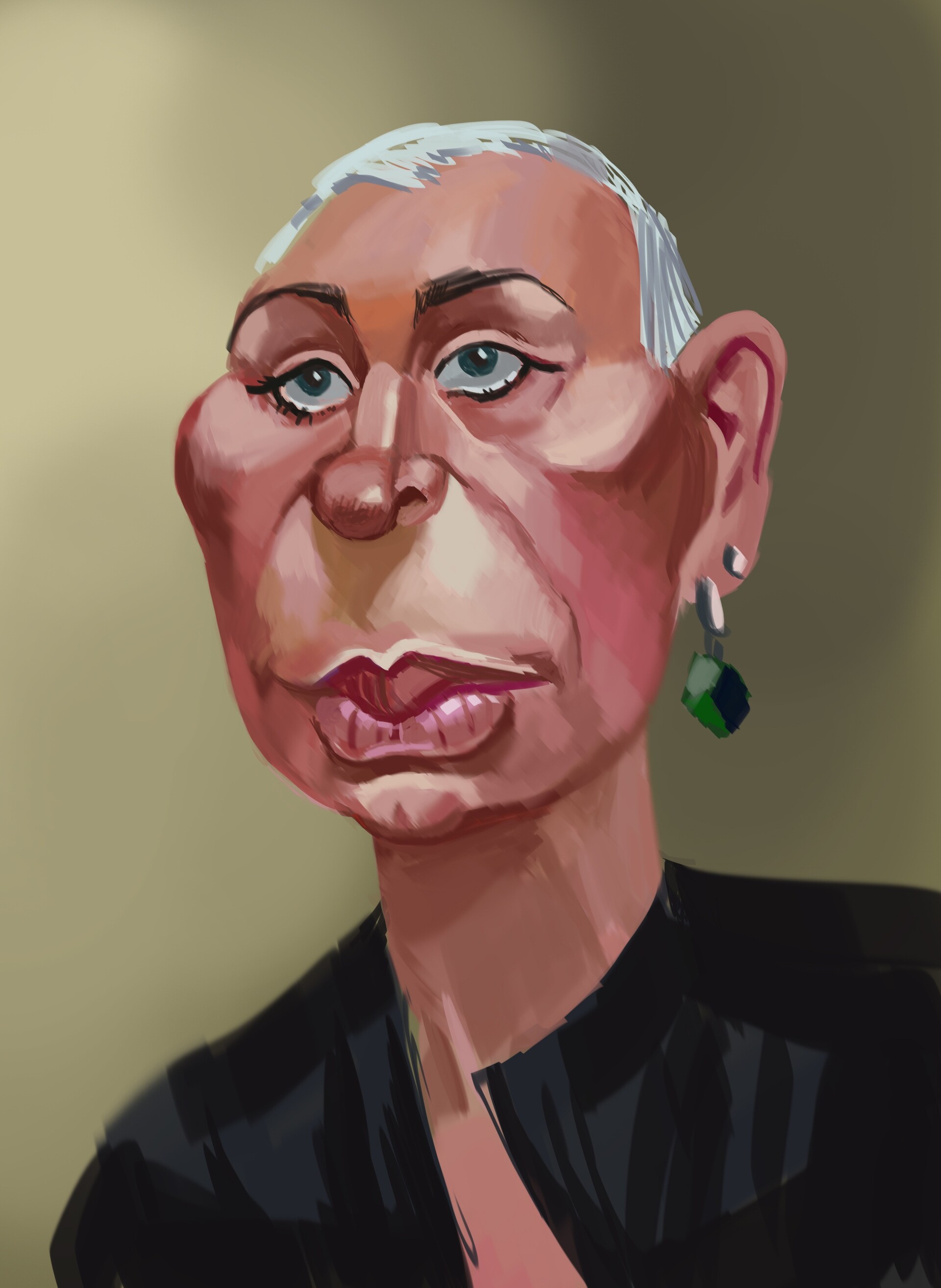 Карикатура Собчак