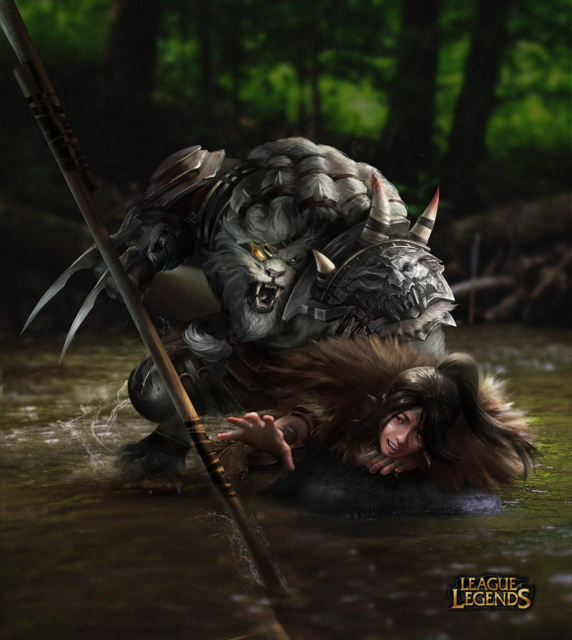 ArtStation - Rengar and Nidalee