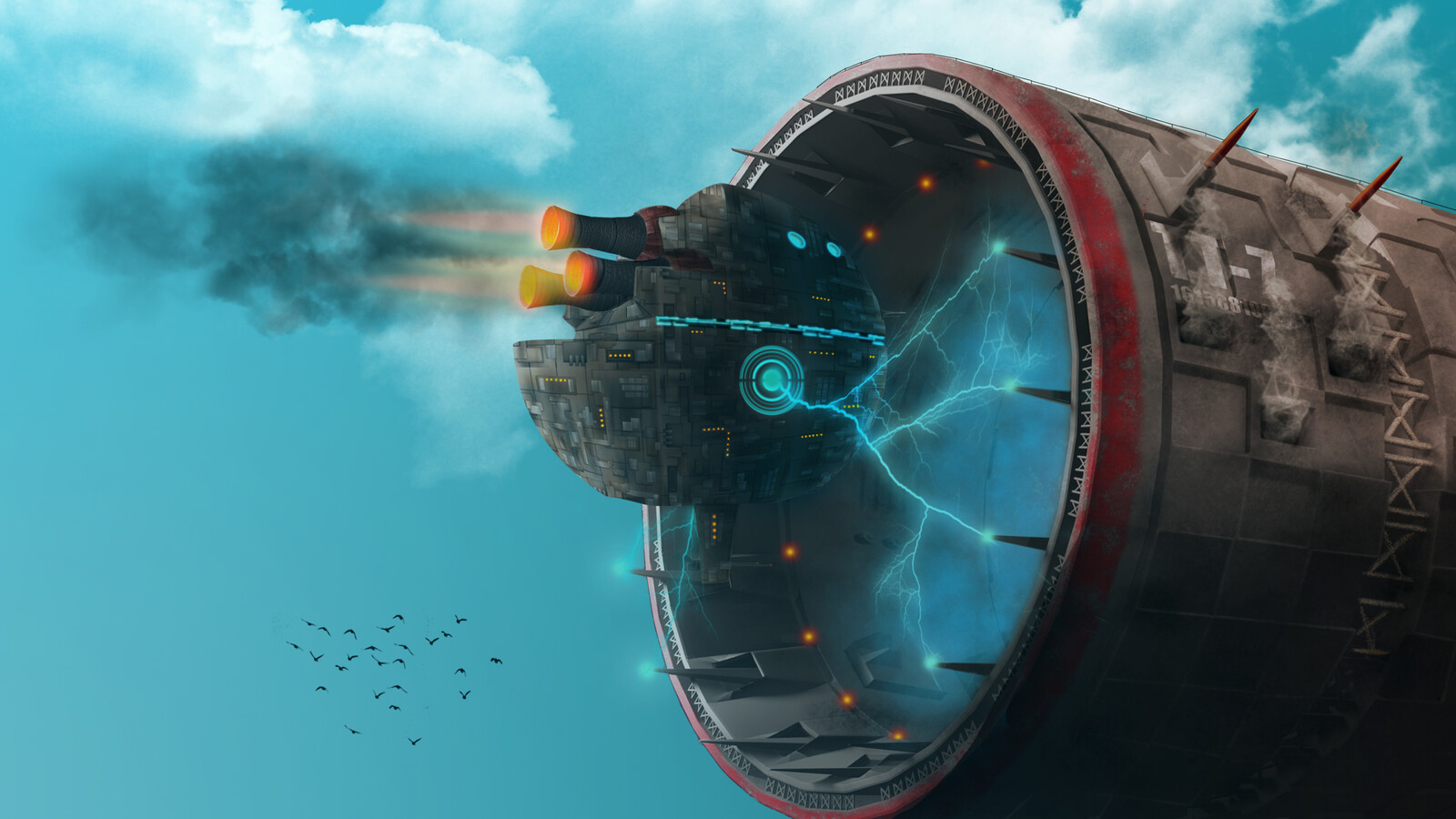 Ride the lightning to a new world