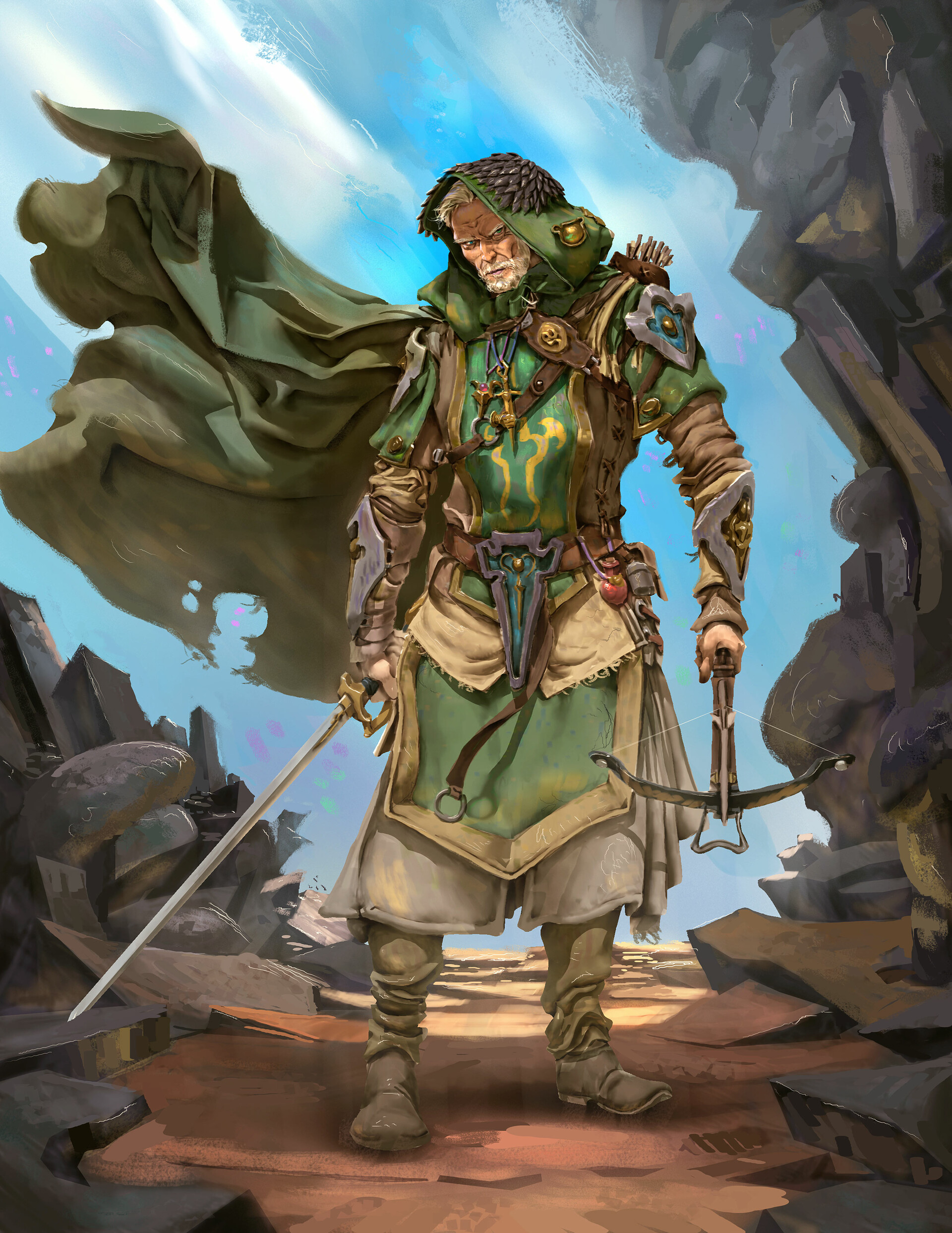 ArtStation cleric tempest domain
