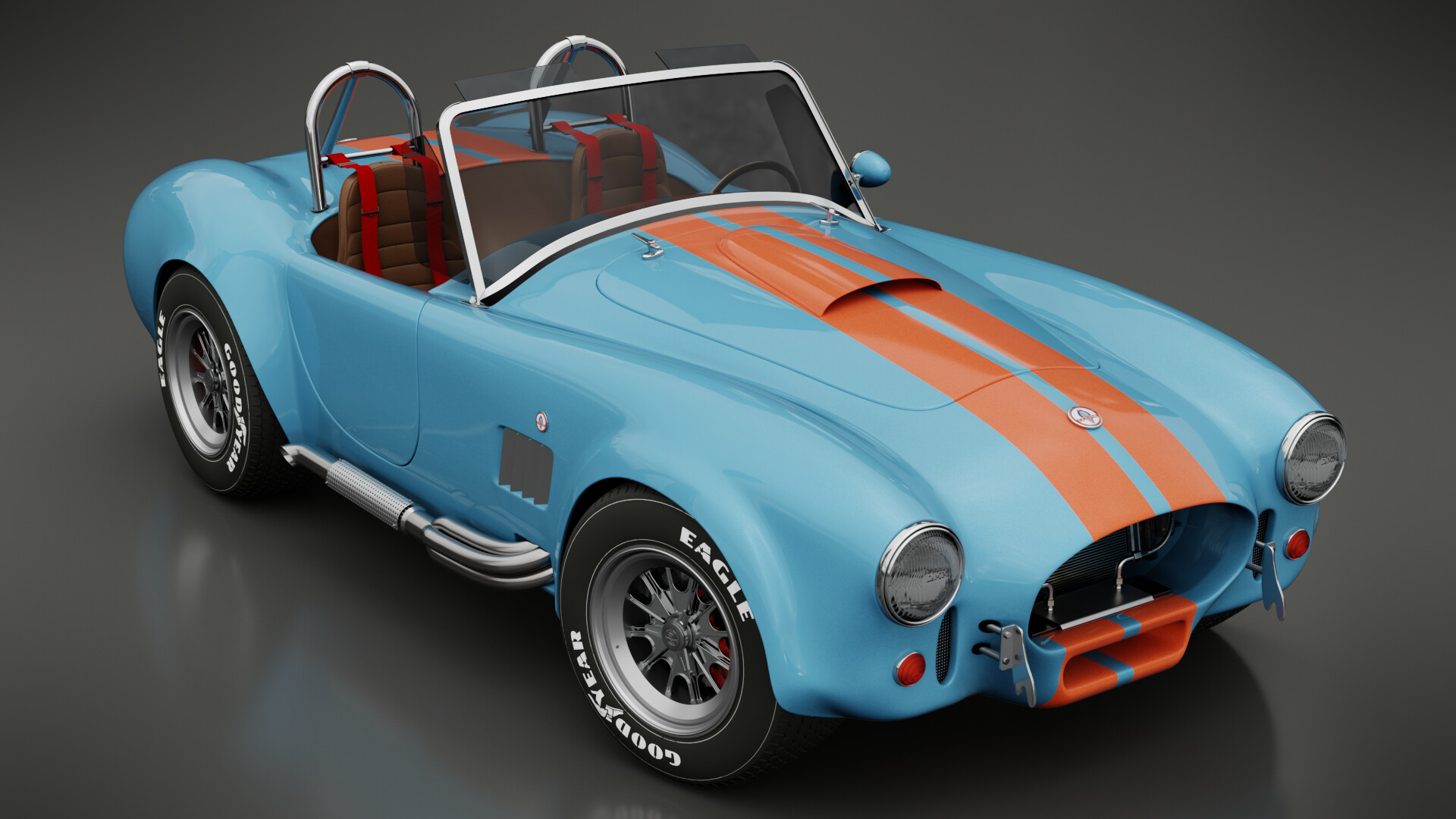 Artstation Shelby Cobra Spyros Ramantzas