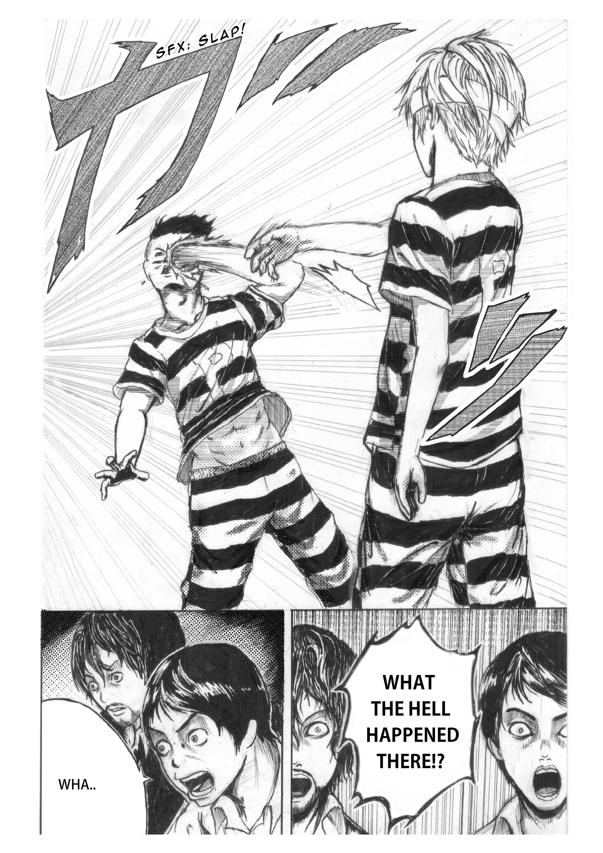 Artstation Sample Manga Comics Page Angelo Paular