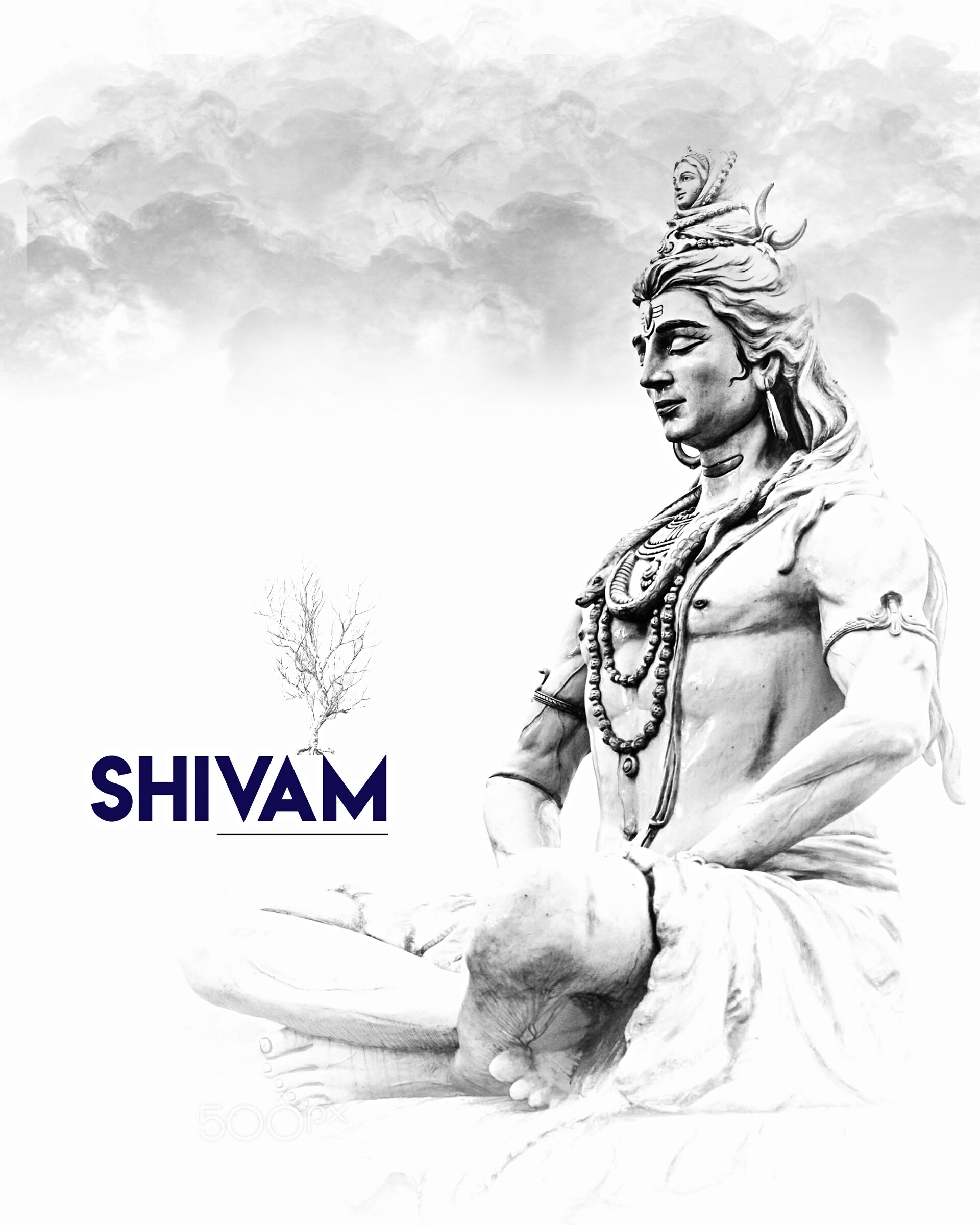 2 WAYS TO DRAW SHIVA( HINDU GOD) FOR BEGINNERS. HOW TO DRAW SHIVA´S HEAD  AND FULL BODY - Improveyourdrawings.com