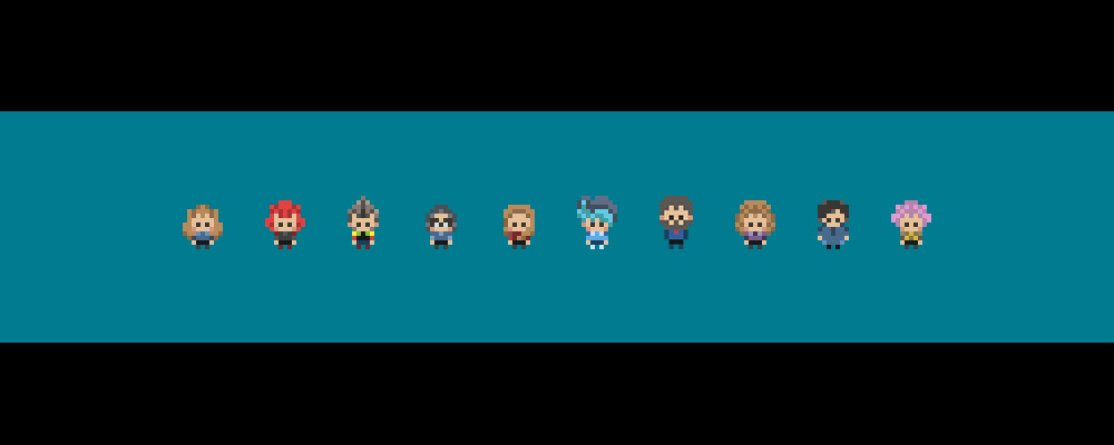 Small sprites (videogame size)