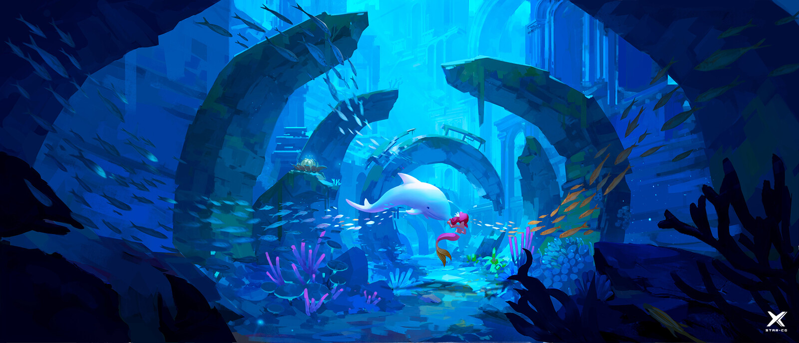 ArtStation - 2019春季场景班# 学员作业选登- 氛围作业, STAR CG