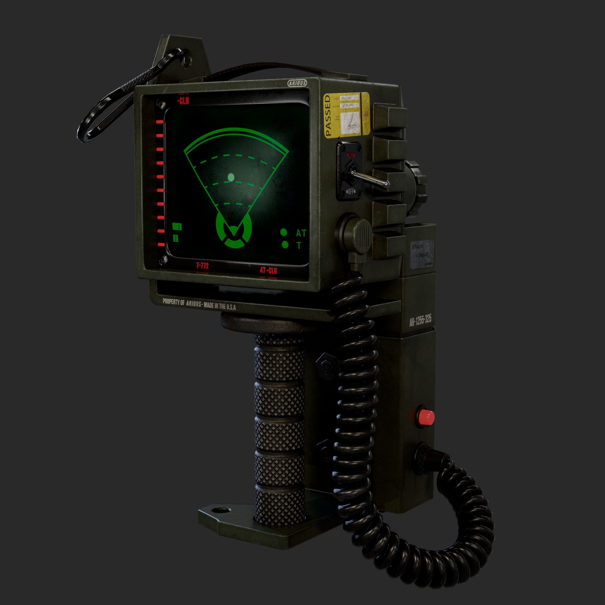 Artstation Motion Tracker Alien Isolation Fan Art Jose Manuel Guevara