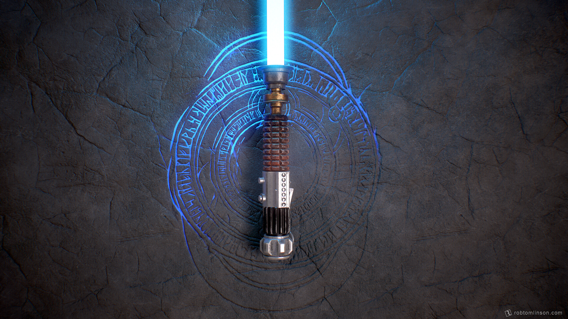 artstation lightsaber rob tomlinson