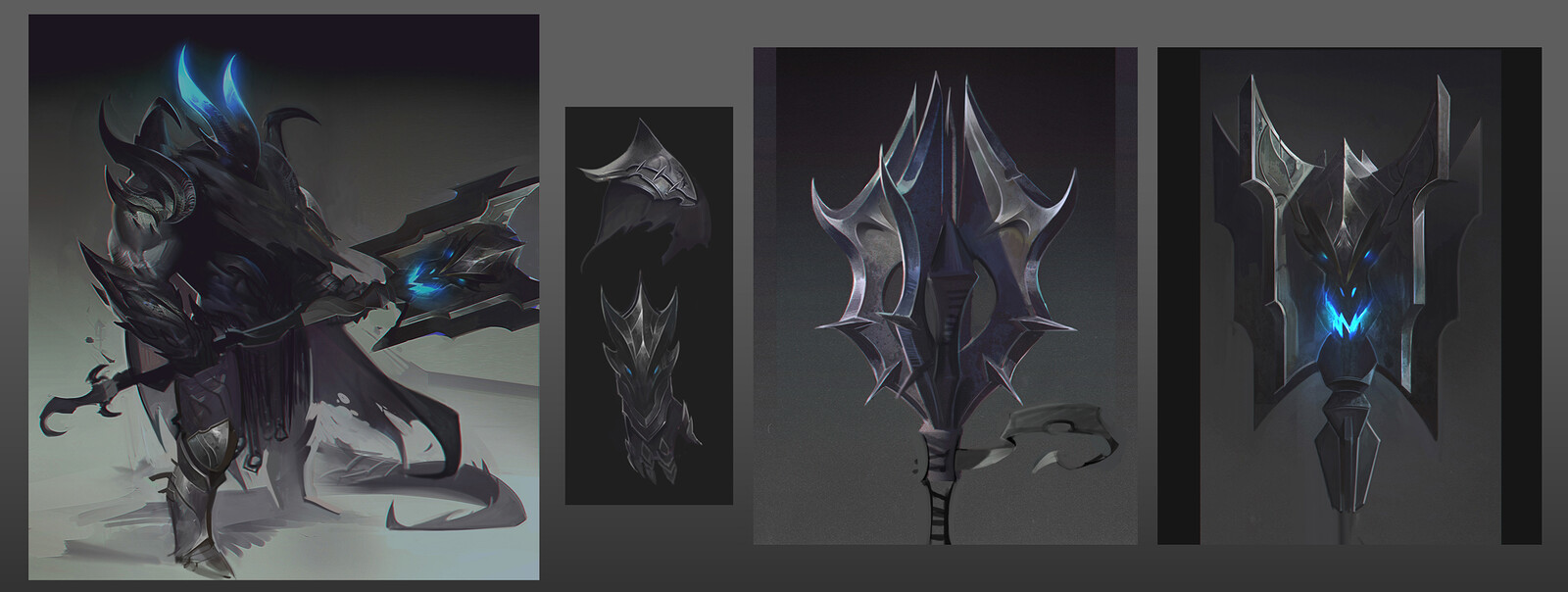 Alex Flores DragonKnight Mordekaiser Concept Art   Alex Flores Mordekaiser Dragonknight Concept 2ndpass 4 