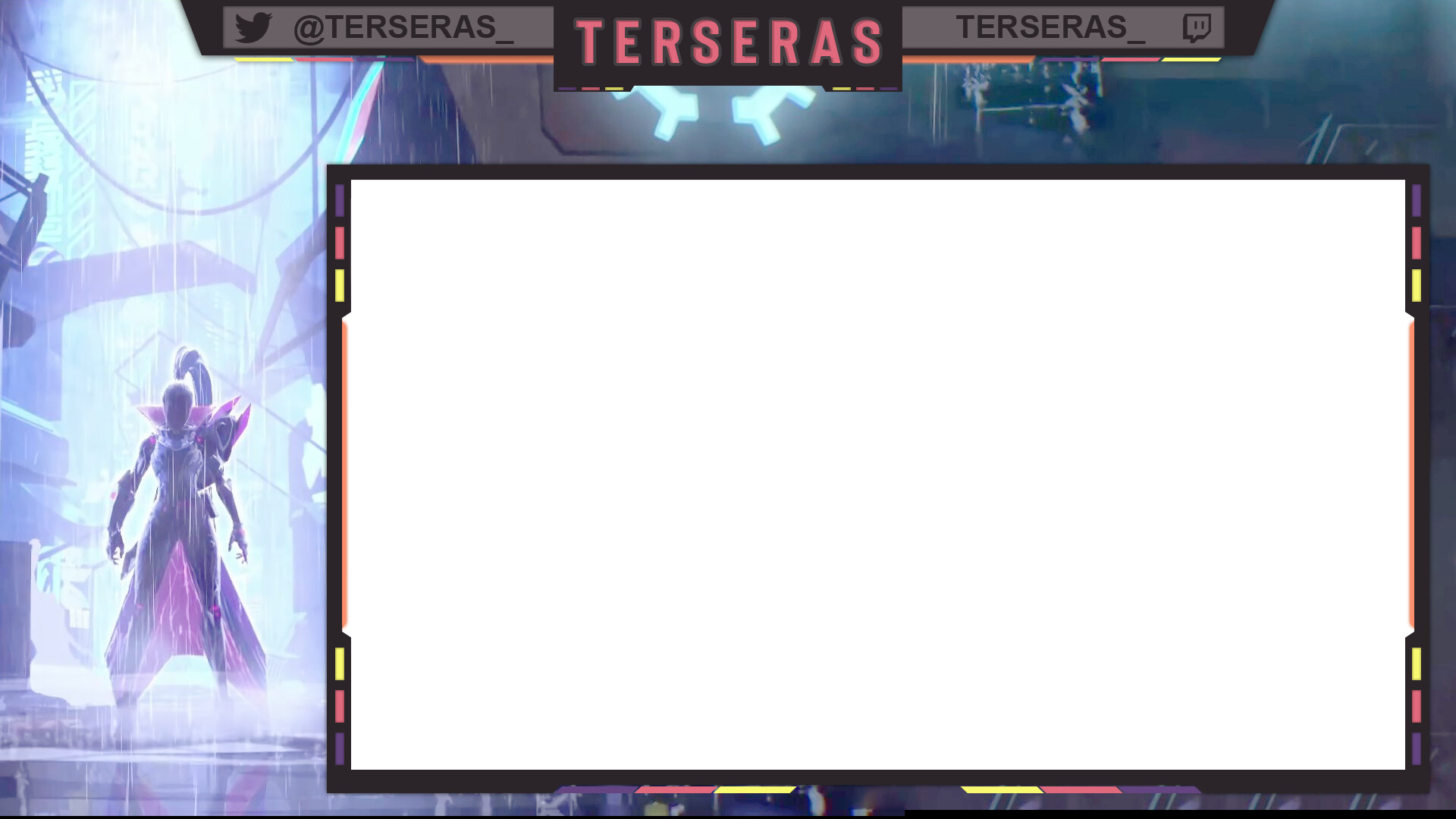 Artstation Overlay Twitch Emilia Nought