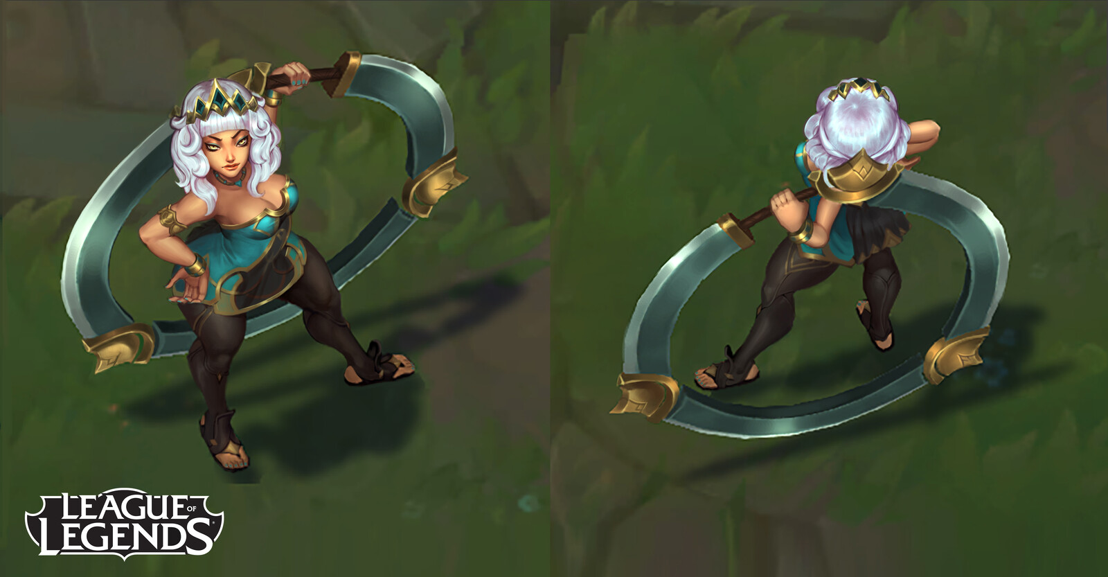 Qiyana in game concept art