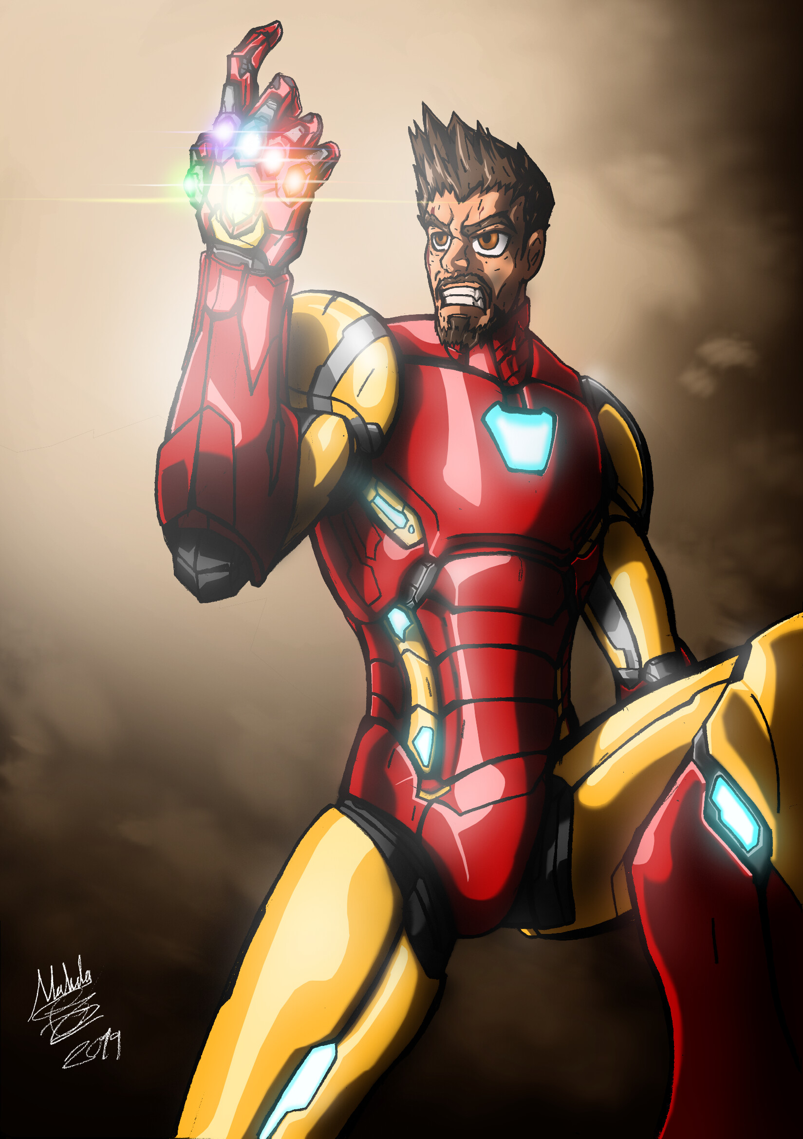 Artstation I Am Iron Man Film Bionicx