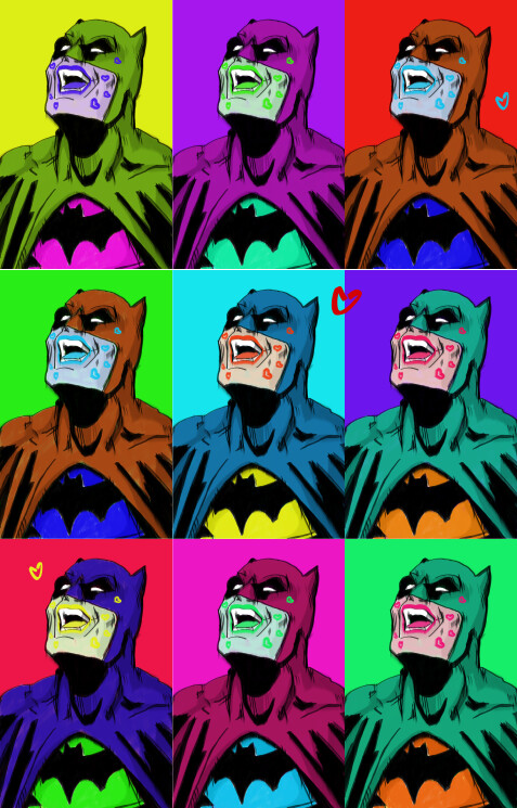 batman pop art