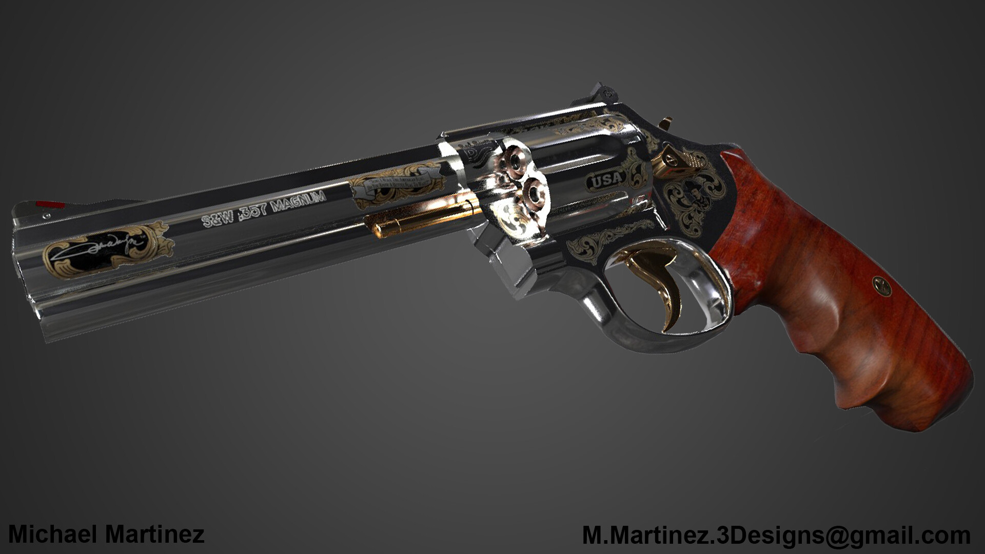 Michael Martinez - Smith and Wesson .357 Magnum Revolver
