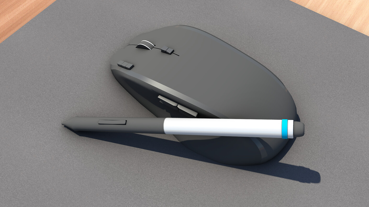 ArtStation - Mouse and Screen Pen