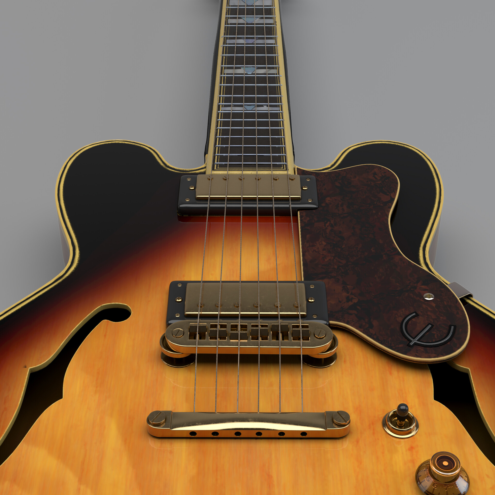 Laura Ortún - Epiphone Sheraton-II Pro VS