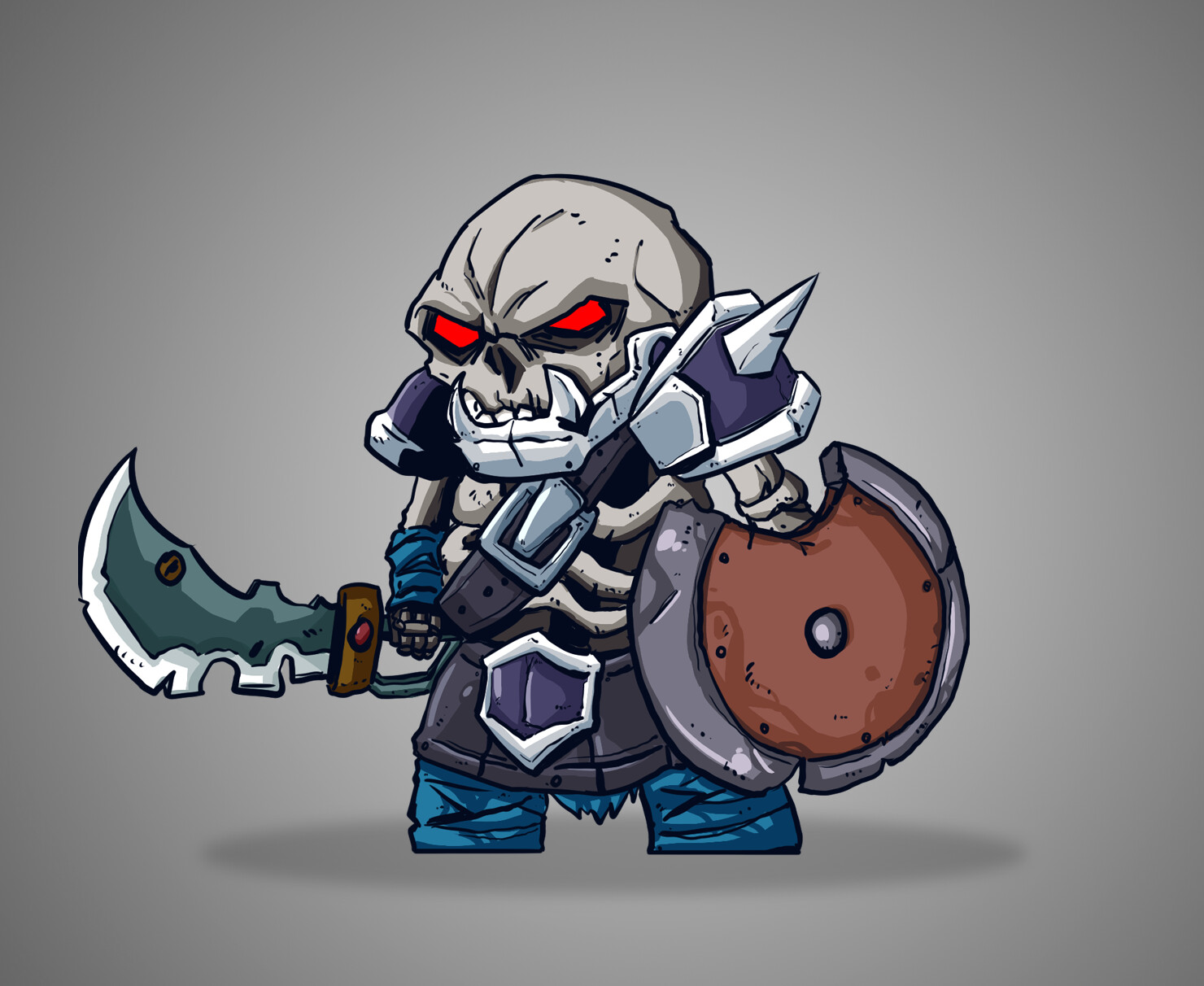 ArtStation - Skeleton Warriors Concept