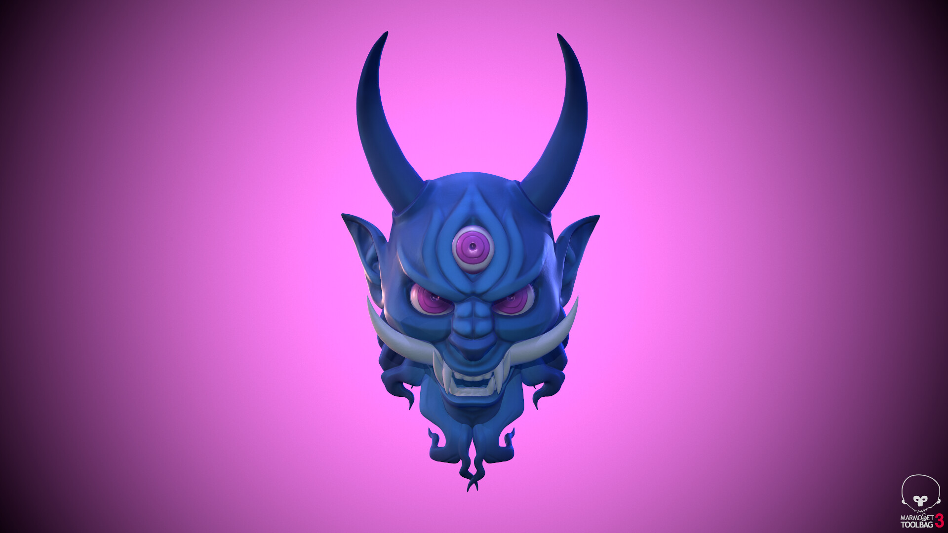 Artstation Oni Mask Maddie Williams