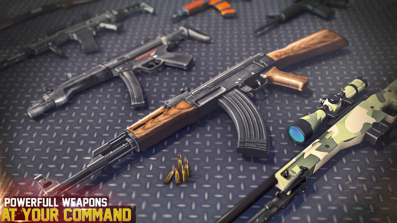 ArtStation Weapons Render GUN 3D