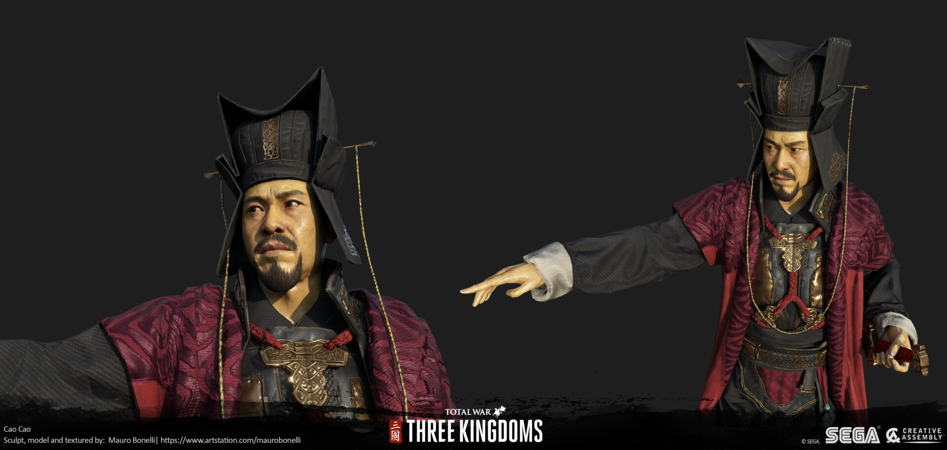 Creative Assembly - Total War: Three Kingdoms - Cao Cao Render