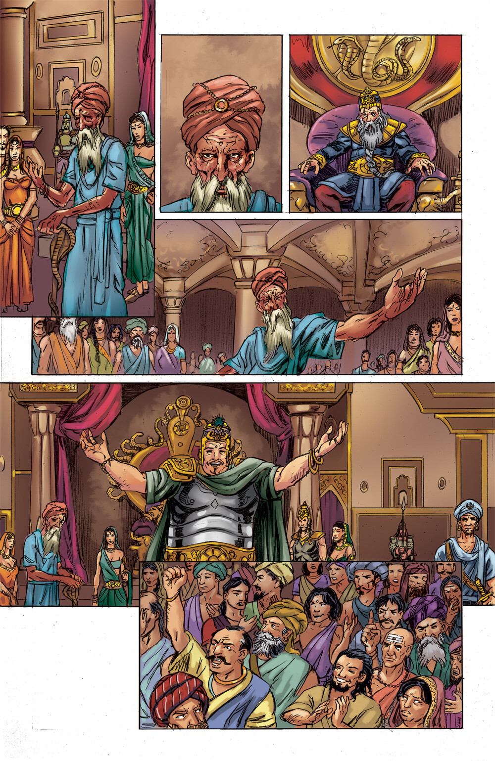 Scions of the Cursed King #2
Page 20, color by Vivek Goel