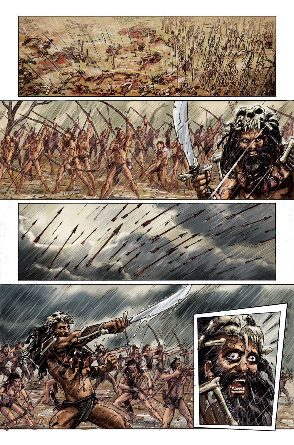 Scions of the Cursed King #2
Page 2, color by Vivek Goel